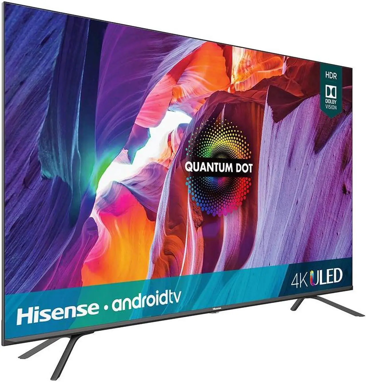 Alt view image 3 of 8 - Hisense 65H8G 65 inch Class- H8G Quantum 4K ULED Android Smart TV