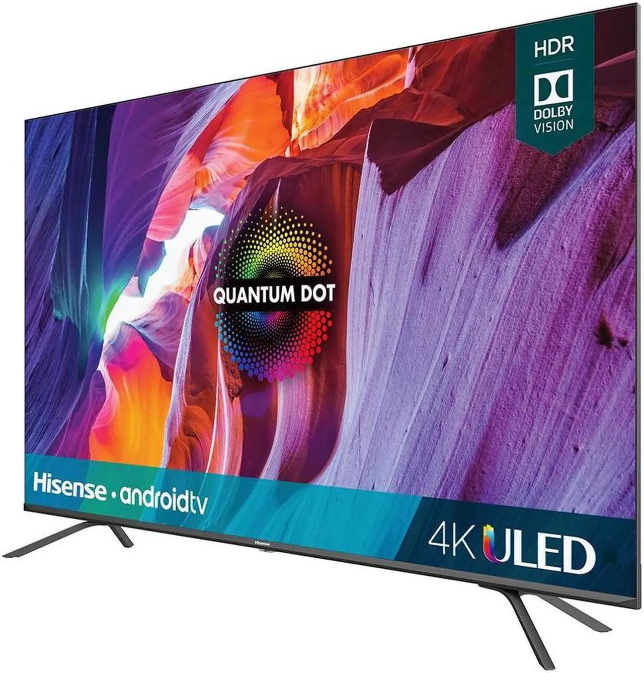 Alt view image 4 of 8 - Hisense 65H8G 65 inch Class- H8G Quantum 4K ULED Android Smart TV