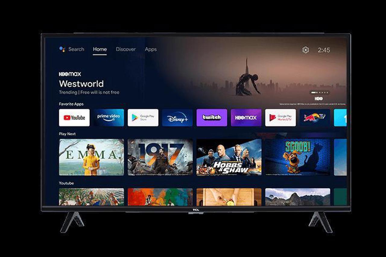 Alt view image 2 of 5 - TCL 40" CLASS 3-SERIES FHD LED Smart Android TV - 40S334