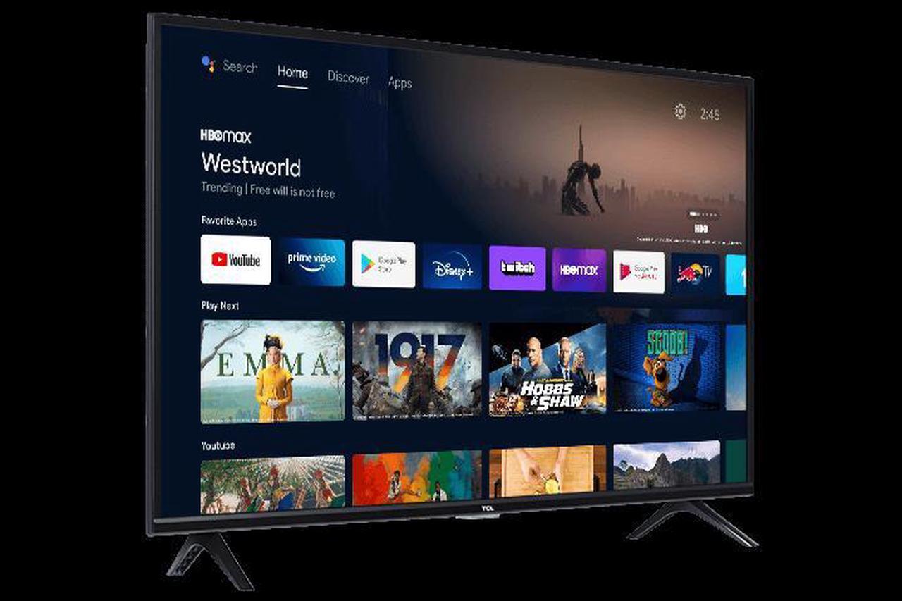 Alt view image 4 of 5 - TCL 40" CLASS 3-SERIES FHD LED Smart Android TV - 40S334