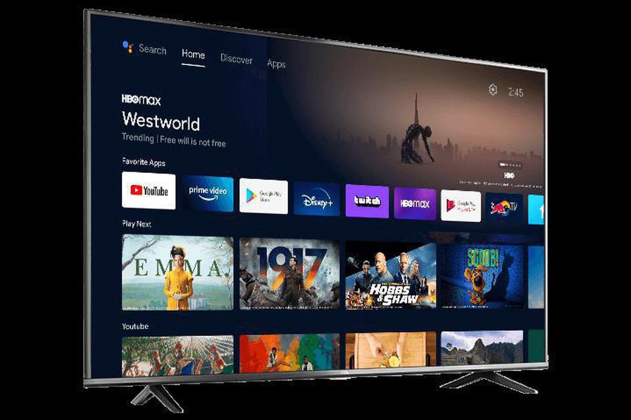 Alt view image 7 of 8 - TCL 50S434 50 inch 4-Series 4K UHD HDR LED Smart Android TV