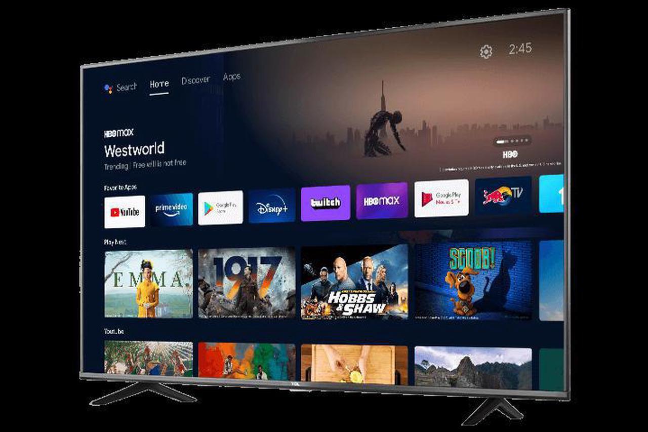 Alt view image 6 of 8 - TCL 50S434 50 inch 4-Series 4K UHD HDR LED Smart Android TV