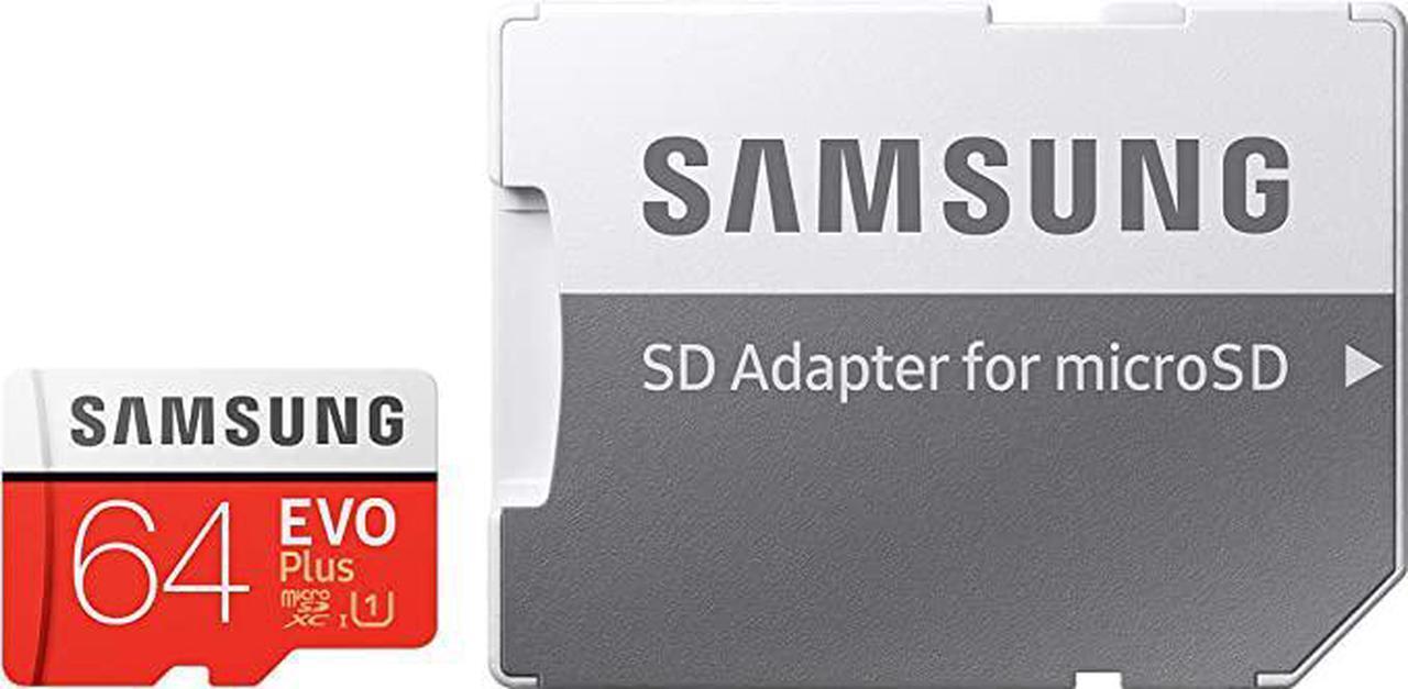 Alt view image 6 of 6 - Samsung MB-MC64HA EVO Plus 64 GB Class 10/UHS-I (U3) microSDXC - 100 MB/s Read - 20 MB/s Write