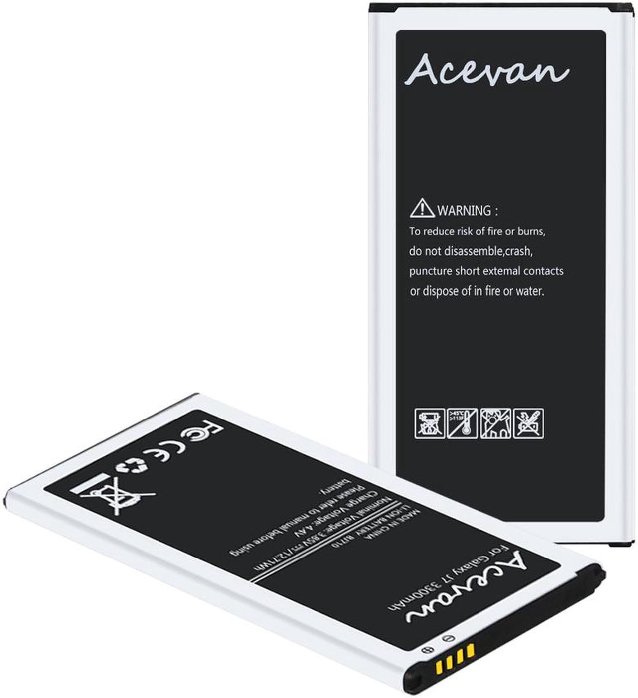 Alt view image 6 of 7 - Galaxy J7 Battery 3300mAh Acevan Replacement Battery for Samsung Galaxy J7 Prime 2017 J727 J7 Perx J727P J727A J727V J727T J727R J727U, Galaxy J7 2016 J710 J710F J710T J710P EB-BJ710CBC EB-BJ710CBE