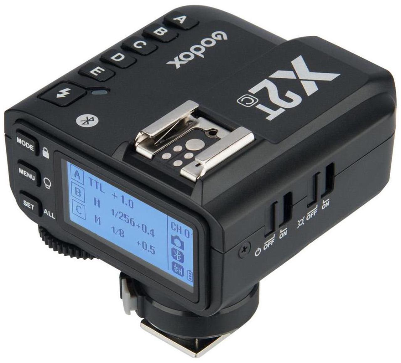 Alt view image 4 of 7 - Godox X2T-C TTL 2.4G BT Transmitter Trigger For Canon Camera Speedlite Studio Camera Flash Video Light TT685C V860II-C V850II AD200 AD300Pro AD100Pro