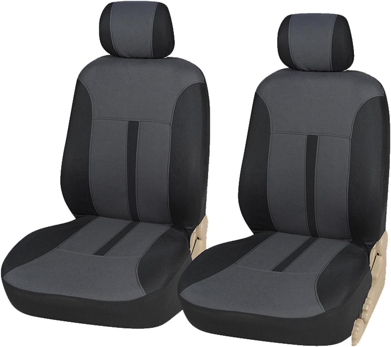 Alt view image 2 of 4 - Pair of fabric car seats covers -front seats only
