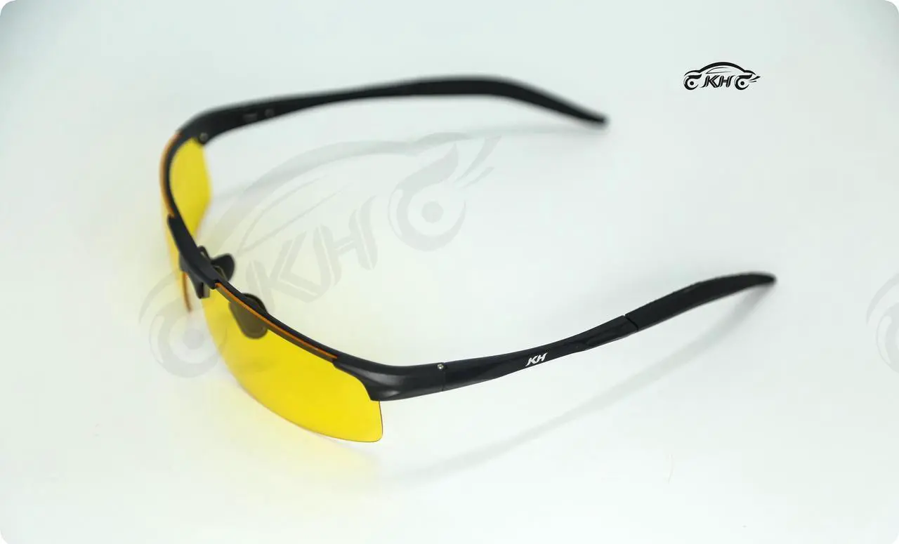 Alt view image 3 of 7 - KH Night Driving Glasses for Night Glasses Polarized HongKong Famous Brand KH Night Vision Male Sunglasses Driver Goggles