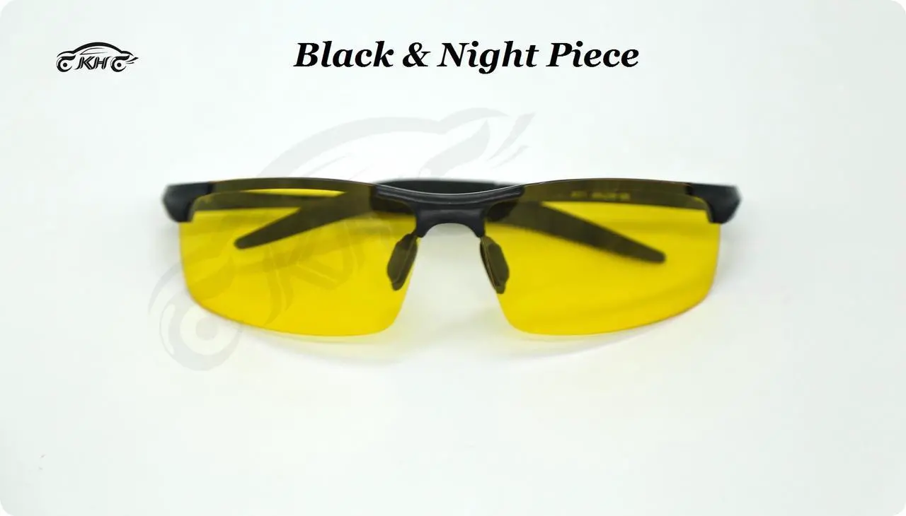 Alt view image 2 of 7 - KH Night Driving Glasses for Night Glasses Polarized HongKong Famous Brand KH Night Vision Male Sunglasses Driver Goggles