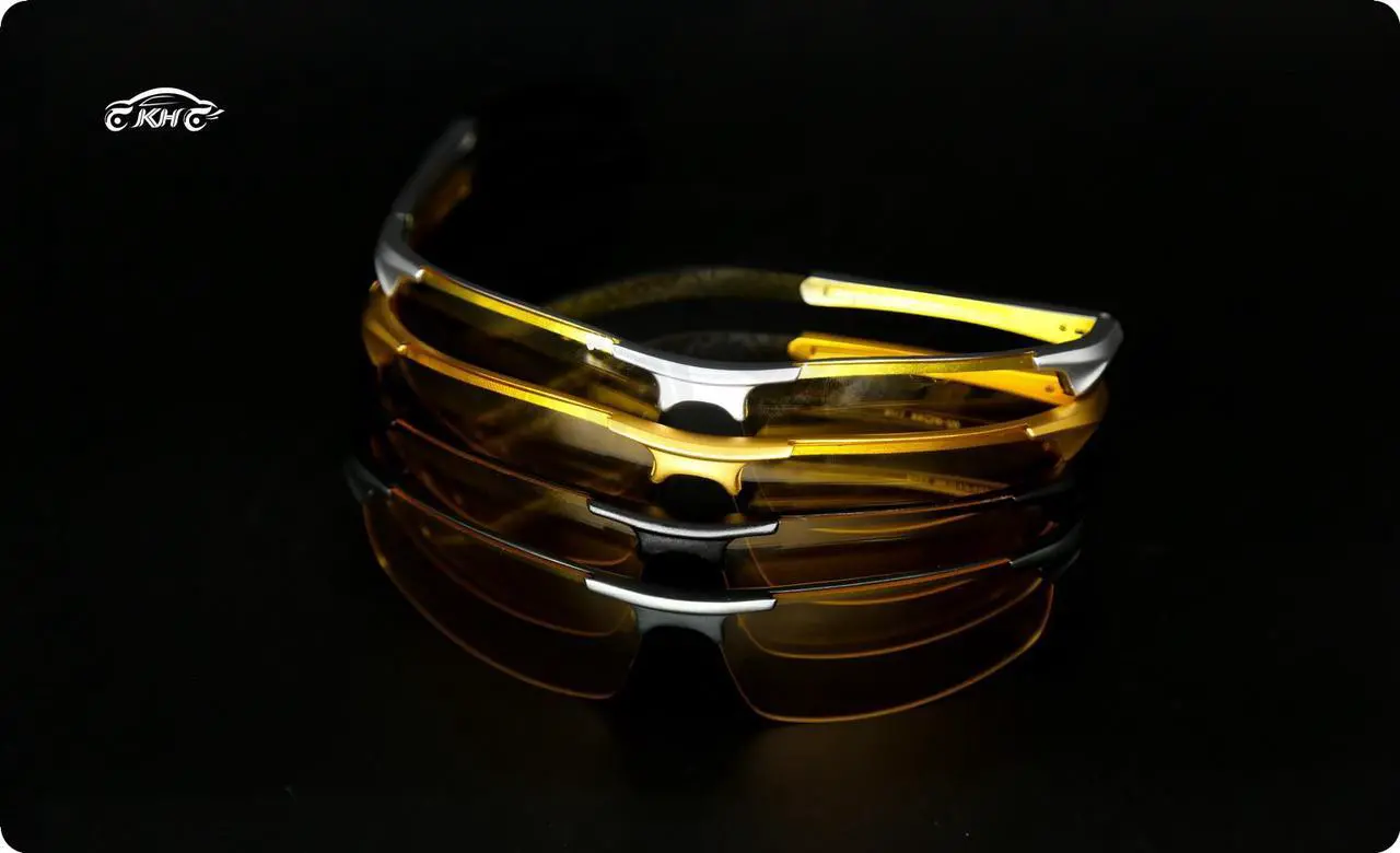 Alt view image 7 of 7 - KH Night Driving Glasses for Night Glasses Polarized HongKong Famous Brand KH Night Vision Male Sunglasses Driver Goggles