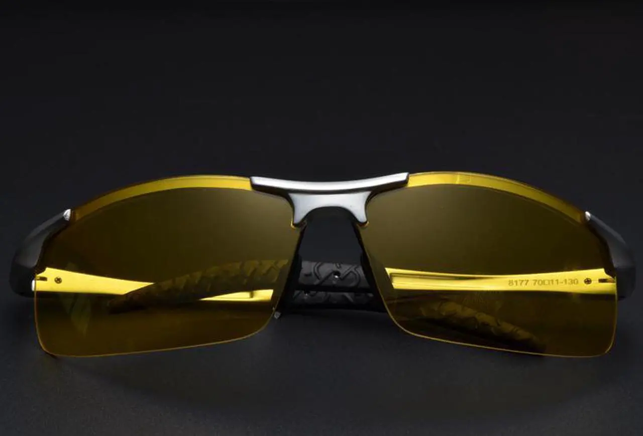 Main image of KH Night Driving Glasses for Night Glasses Polarized HongKong Famous Brand KH Night Vision Male Sunglasses Driver Goggles