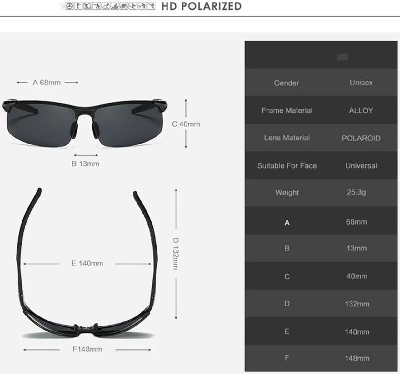 Alt view image 4 of 7 - KH Night Driving Glasses for Night Glasses Polarized HongKong Famous Brand KH Night Vision Male Sunglasses Driver Goggles