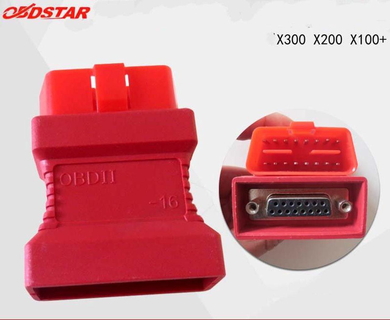 OBDSTAR OBDII-16 Adaptor for X100+ X200 X300PRO OBD II Connecter OBD 2 OBD-II Adaptor OBDII Obd2 Adapter OBD2 Connector OBDII