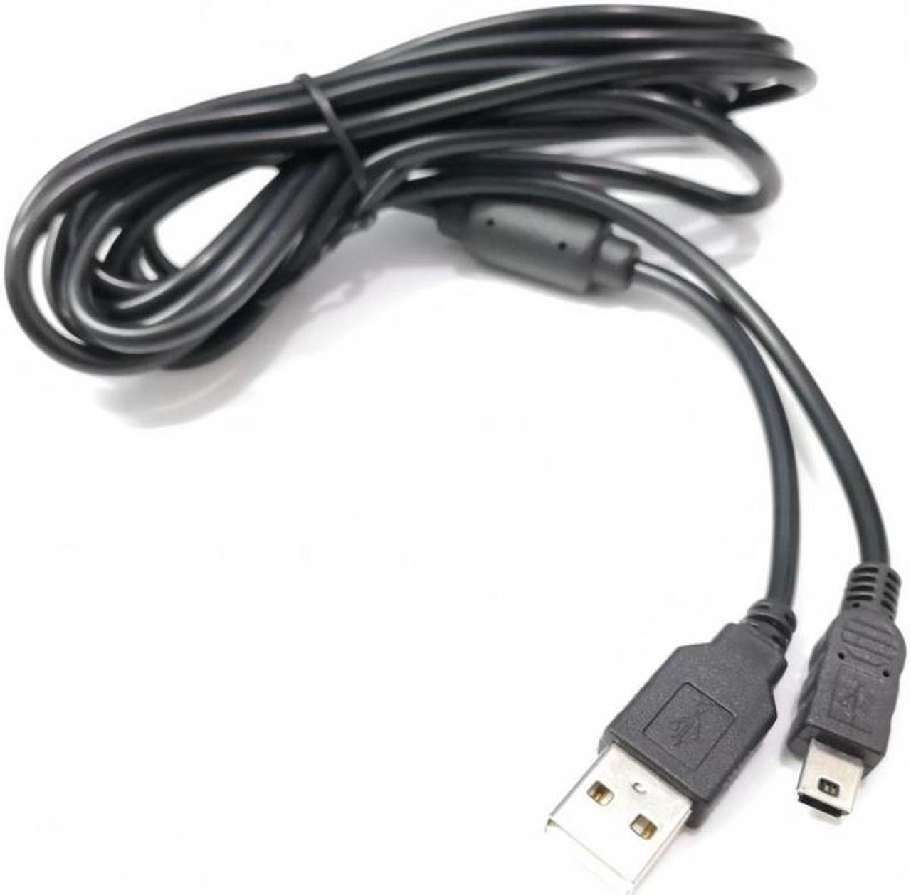 Alt view image 2 of 3 - 3m 1pcs USB Charge Cable for Ps3 for Sony Playstation PS3 Handle Wireless Controller with Magnetic RingBlack Gamepad Cable