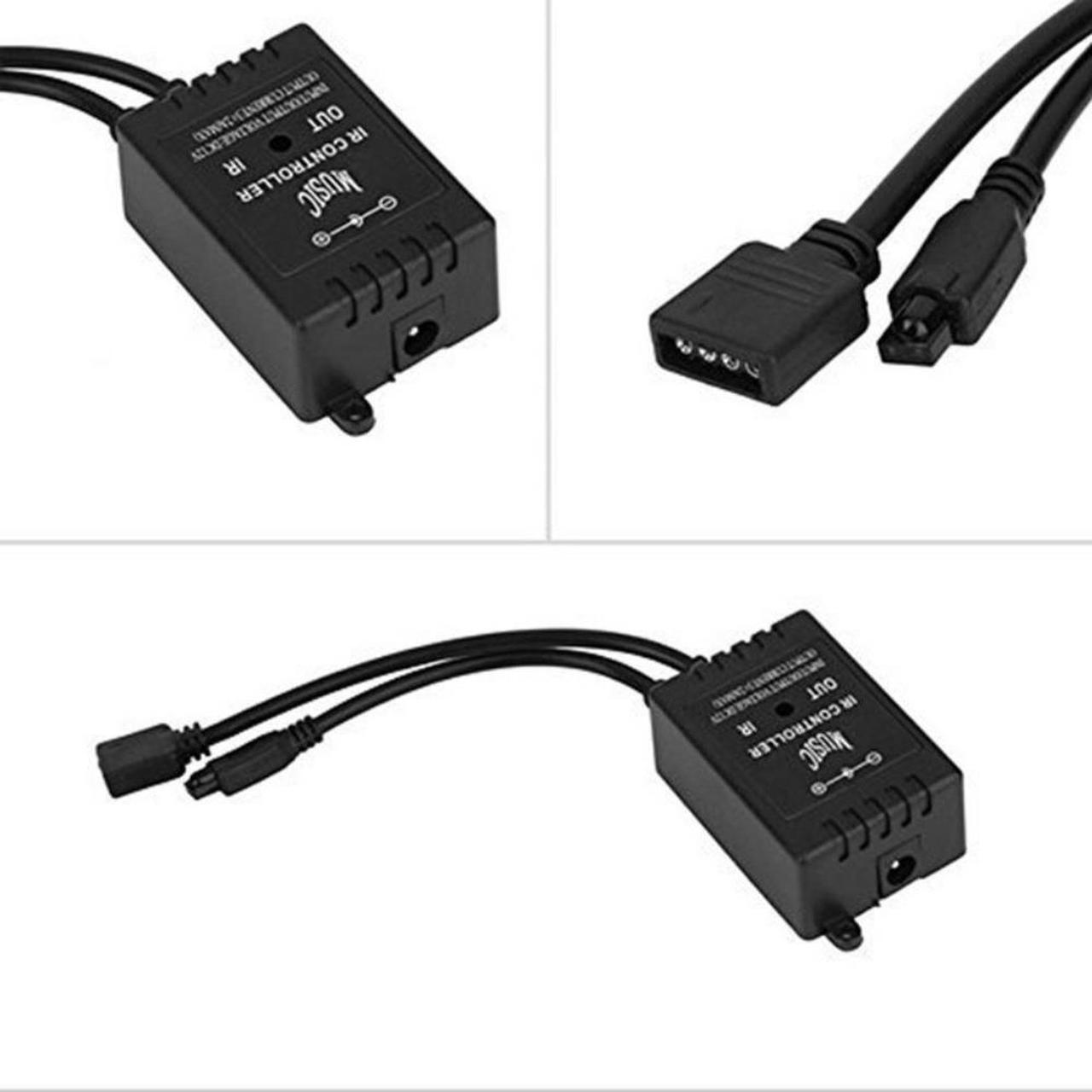 Alt view image 2 of 3 - 20Key IR Music Sync Remote LED Strip Light Controller Sound Sensor for Lights Module Lamp Switch Wireless Touch 12V RGB Lighting