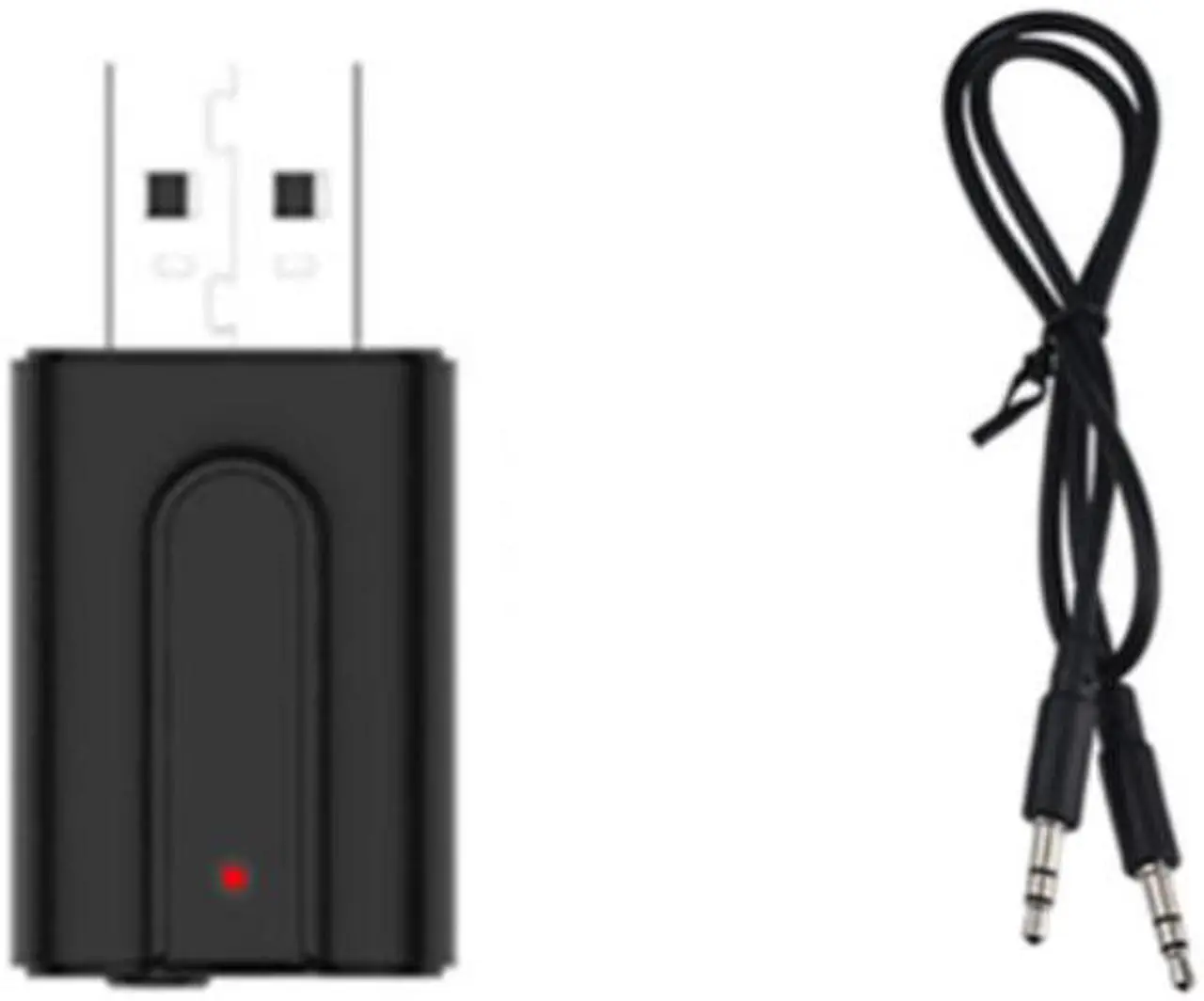 Main image of Bluetooth Audio Receiver Transmitter Bluetooth 5.0 Stereo Music 3.5mm AUX Jack 2-in-1 USB Wireless Receiver Adapter for TV PC