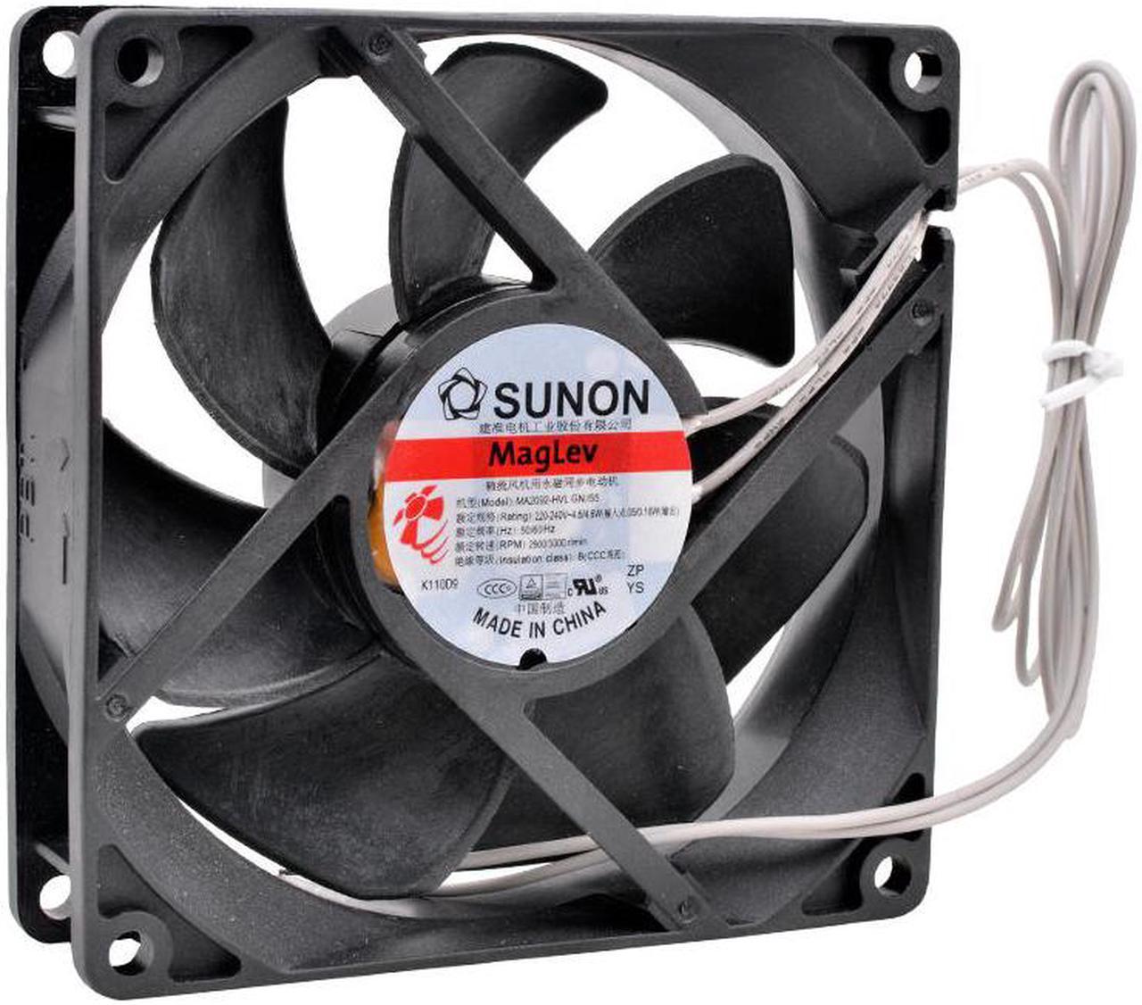 MA2092-HVL.GN 9cm 92mm fan 92x92x25mm AC220V~240V 4.6W 2900/3000rpm AC cooling fan for cabinet