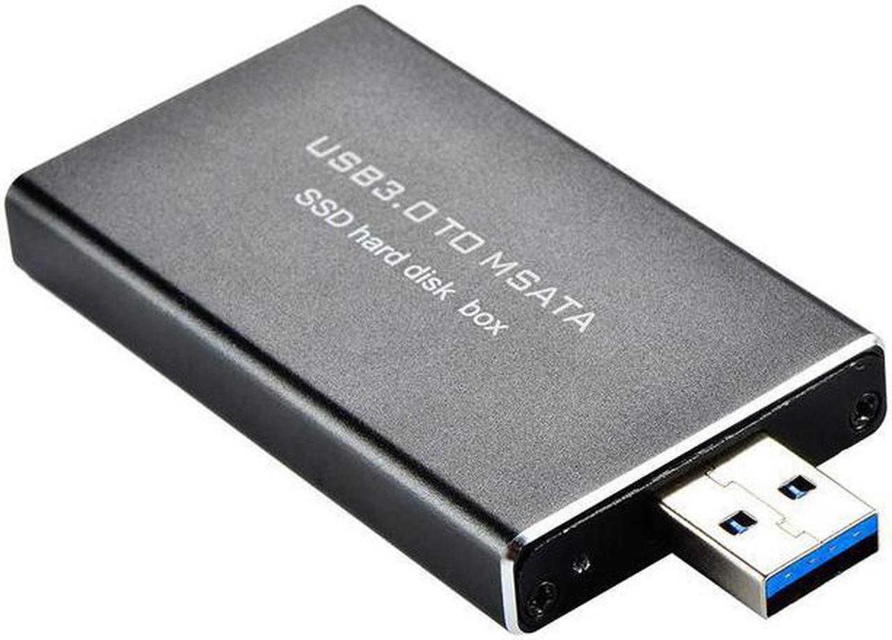 Main image of Usb3.0 To Msata Mini-Sata 30Mm x 50Mm Full Size Ssd Portable Hard Disk Driver External Enclosure