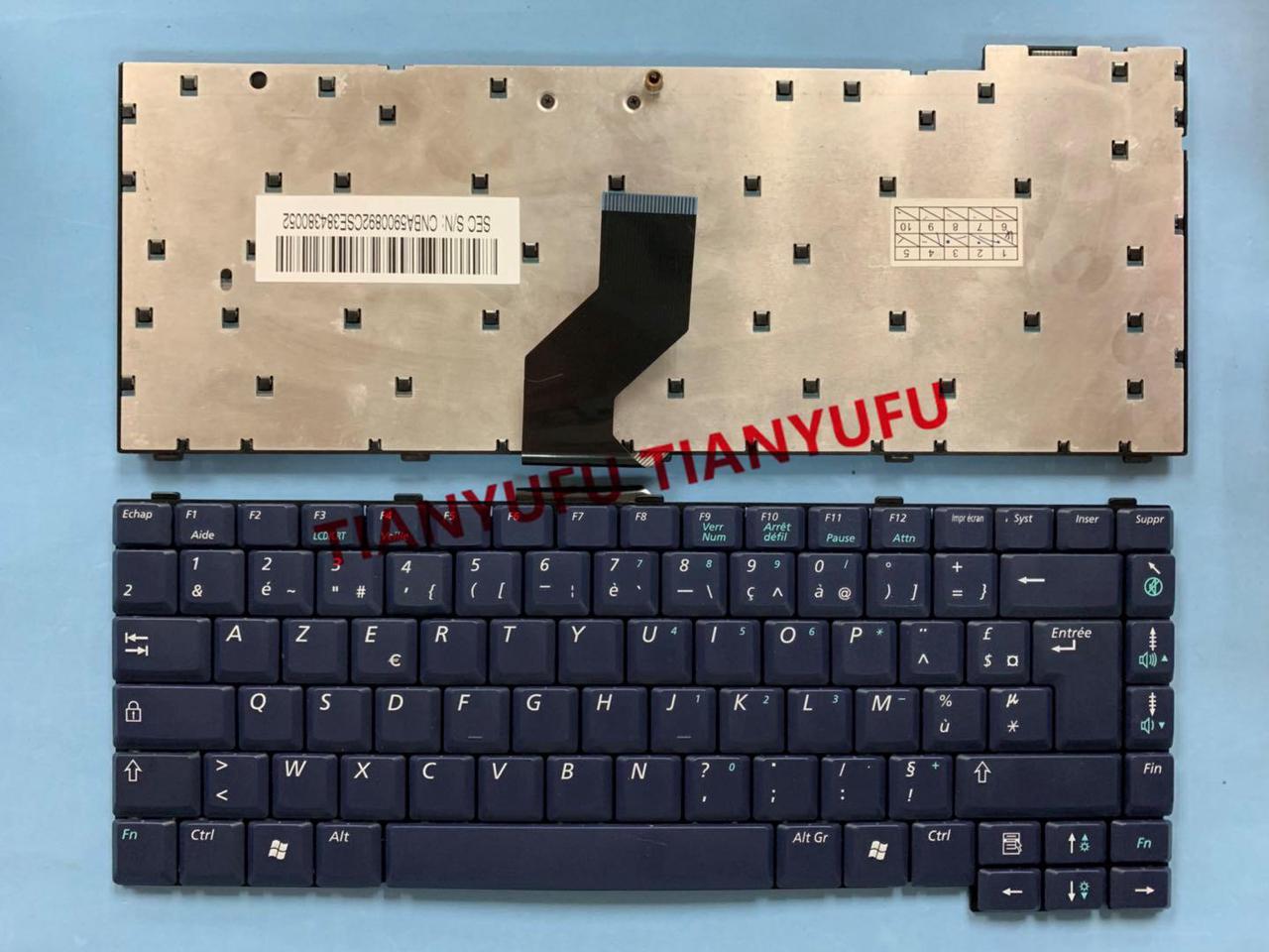 For Samsung V30 Keyboard French Blue Laptop KEYBOARD