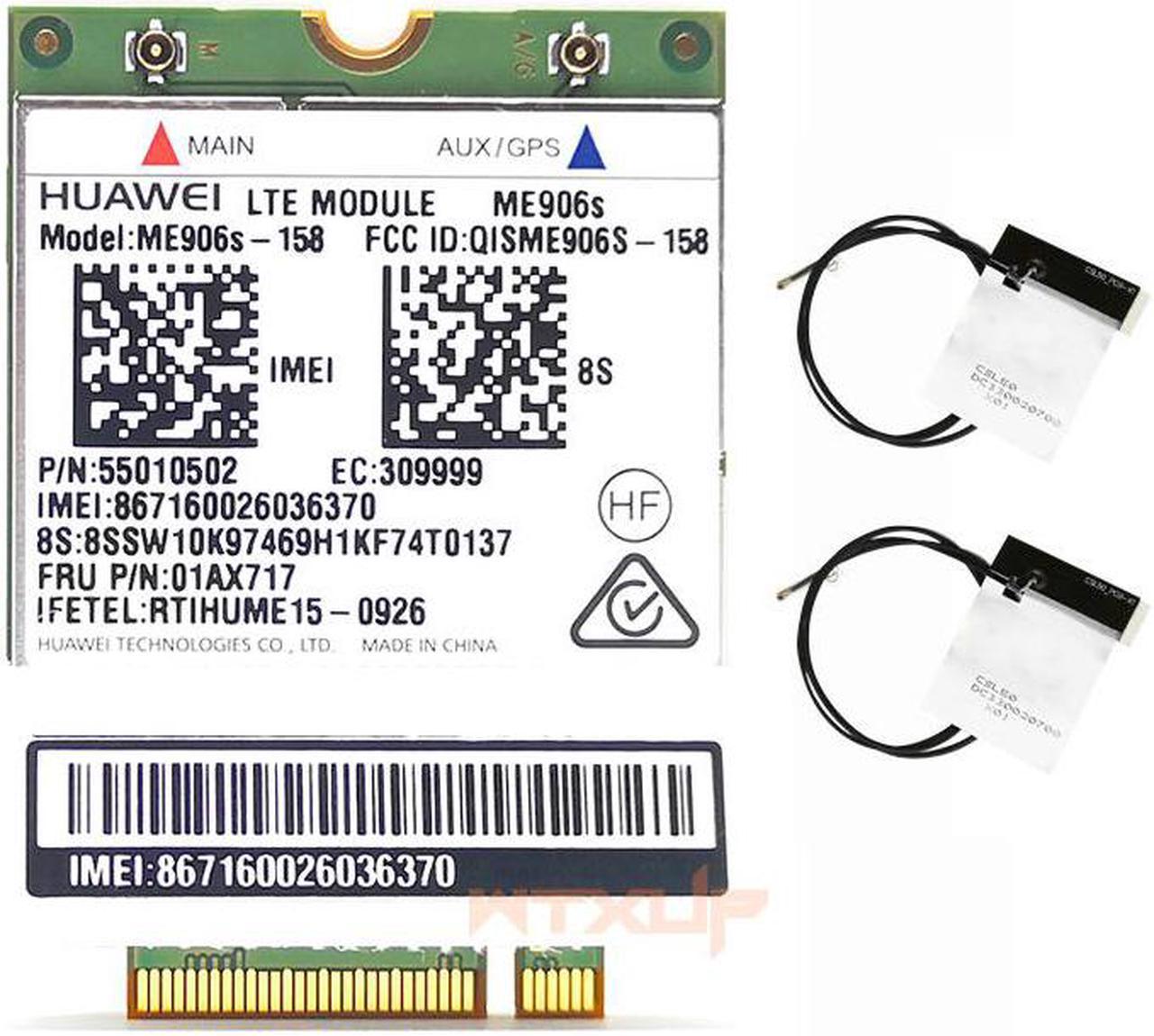 ME906S ME906S-158 FRU 01AX717 LTE 4G Card Qual-band DC-HSPA+ for Thinkpad L460 L560 X260 T460 T460P T460S T560 P50S X1-TABLET