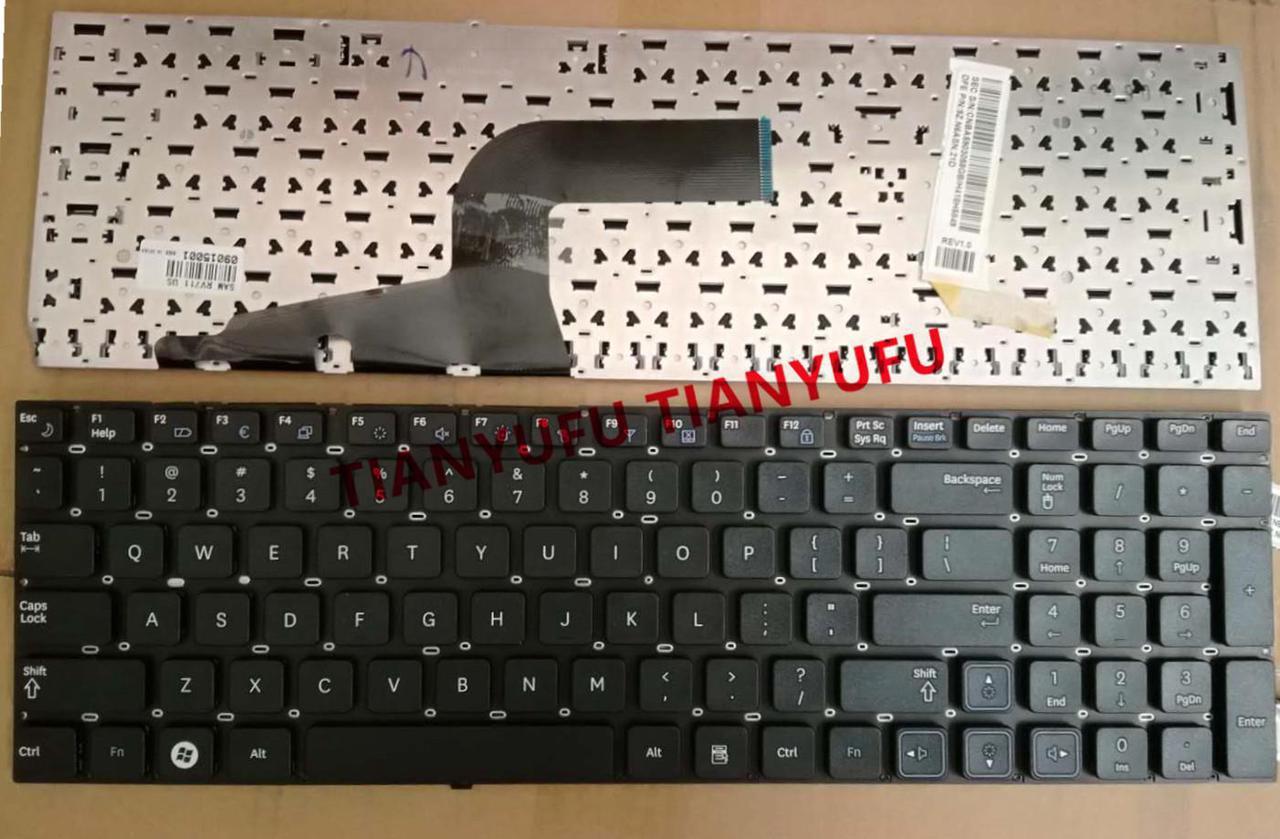 For Samsung RV711 RV720 Keyboard US Black Without Frame Keyboard Laptop KEYBOARD