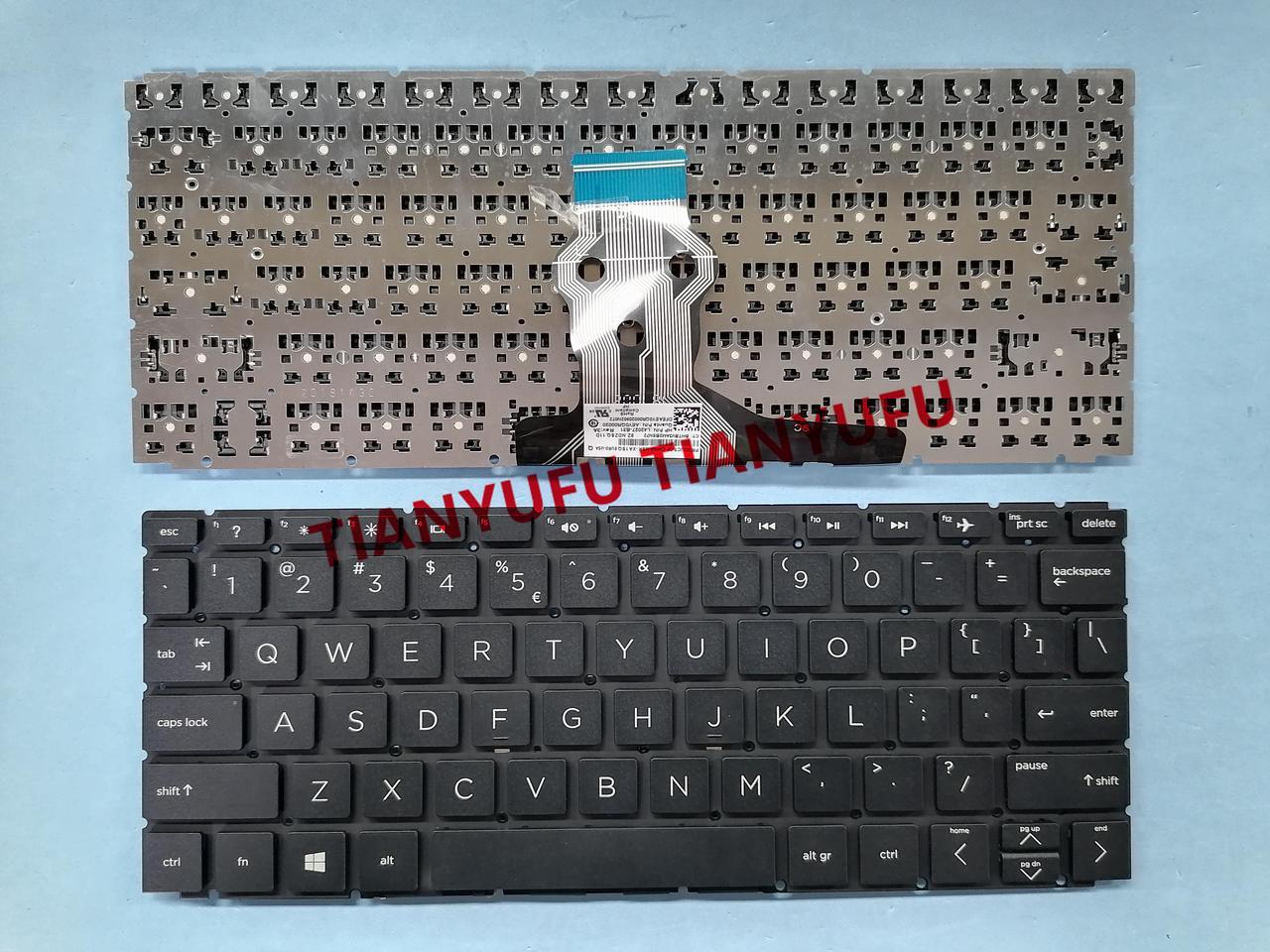 FOR HP Pavilion X360 11-AD 11M-AD US 9Z.NDZSQ.11D P/N.:L42027-B31 NSK-XA1SQ  Keyboard US Black Laptop Keybaod