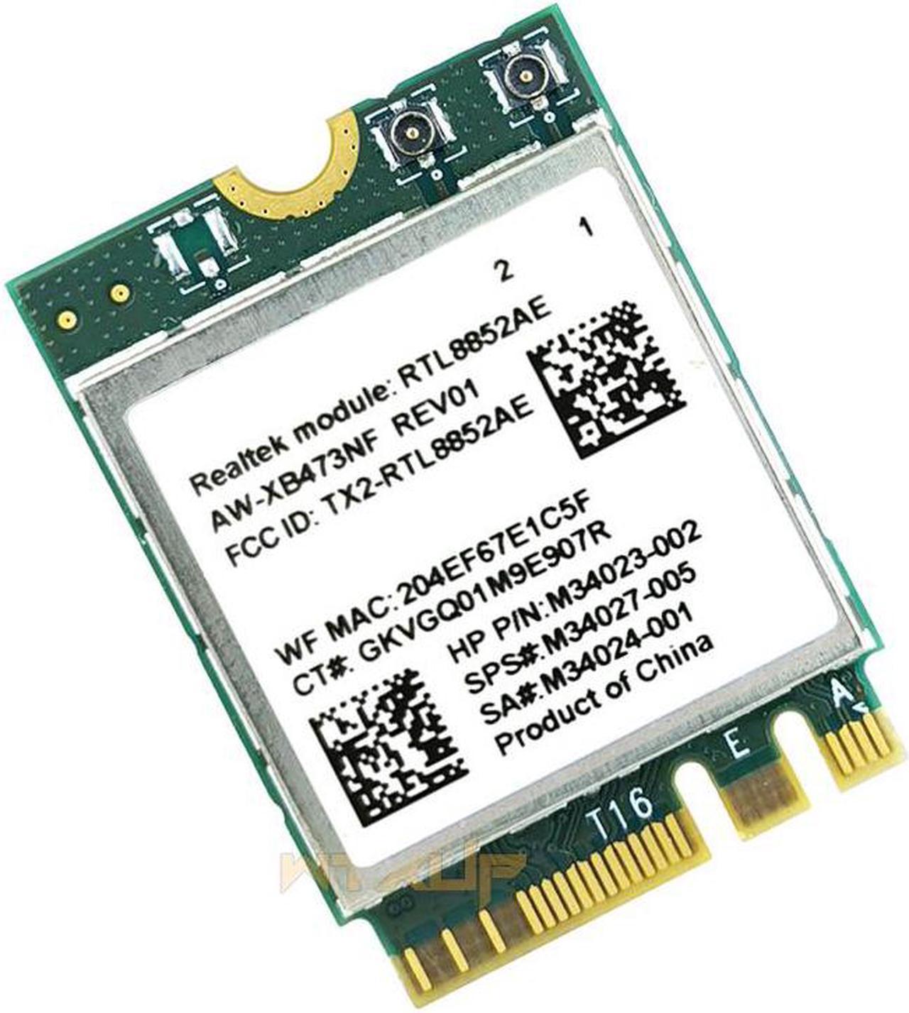 2.4G 5g 802.11AC/AX Wireless WiFi module RTL8852AE RTL8852 wifi 6 MU-MIMO network card Bluetooth-compatible 5.2 for Win 10