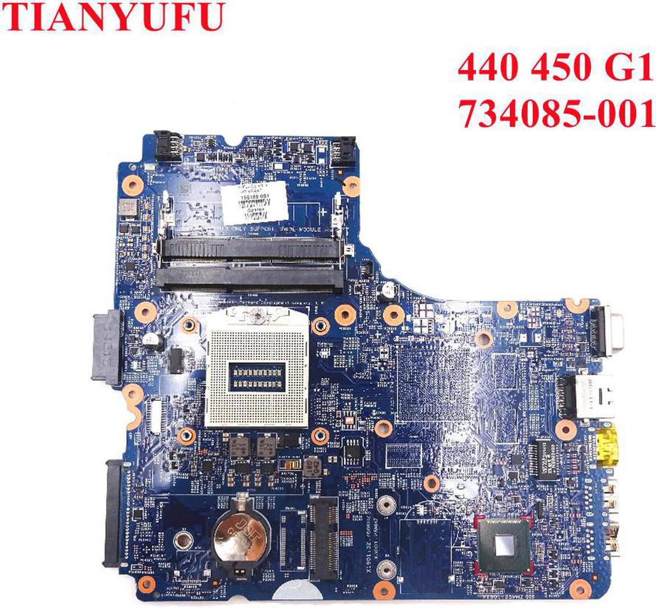 734085-001 734085-501 734085-601 For HP ProBook 440 G1 450 G1 Laptop Motherboard 48.4YW05.011 12241-1 Mainboard 100% tested OK