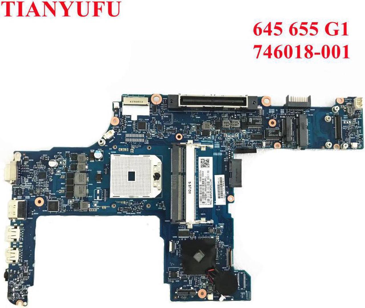 746018-001 746017-001 Laptop motherboard For HP Probook 645 G1 655 G1 745884-001 Mainboard 6050A2567101-MB-A03 AMD motherboard