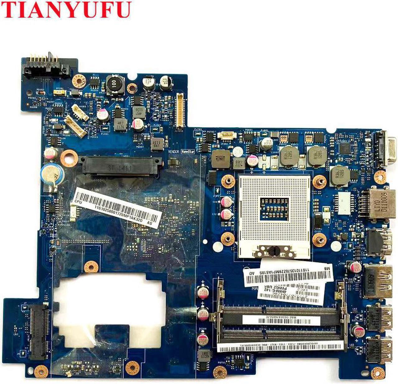 PIWG2 LA-675AP For Lenovo Ideapad G570 Laptop Motherboard HM65 PGA989 DDR3 100% Tested motherboard