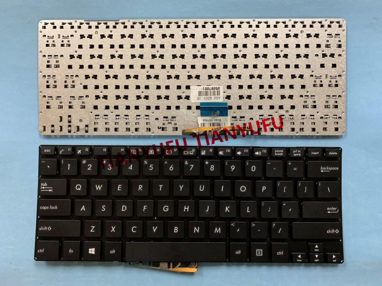 For Asus Q301 Q301A Q301L Q301LP Q301LA S301 V301 V301LP S301LA S301LP V301 V301LP US Laptop Keyboard BLACK KEYBOARD