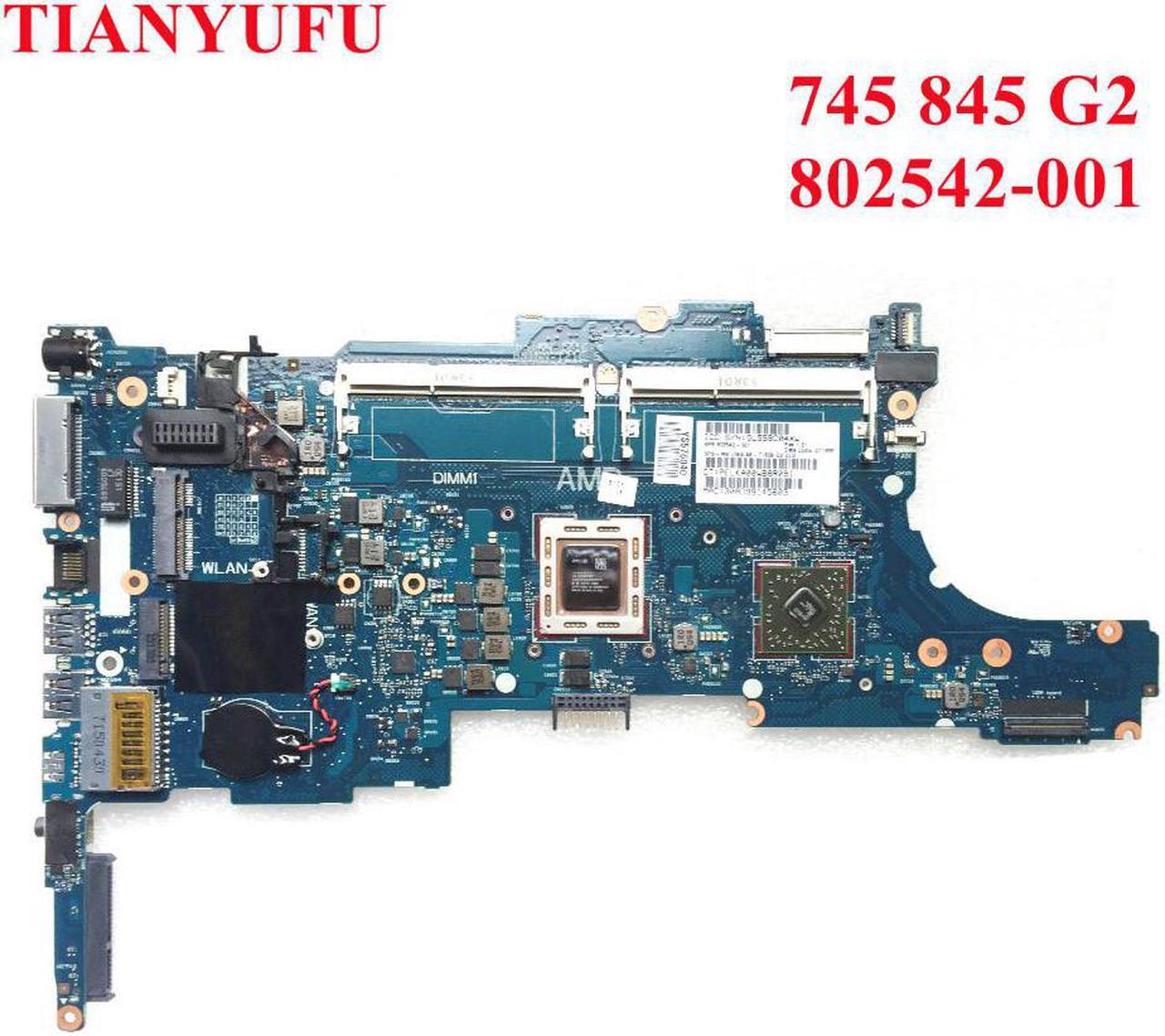 FOR HP 745 755 G2 845 G2 notebook pc mainboard With A8-7510B CPU 802542-001 6050A2644501-MB-A02 Laptop motherboard