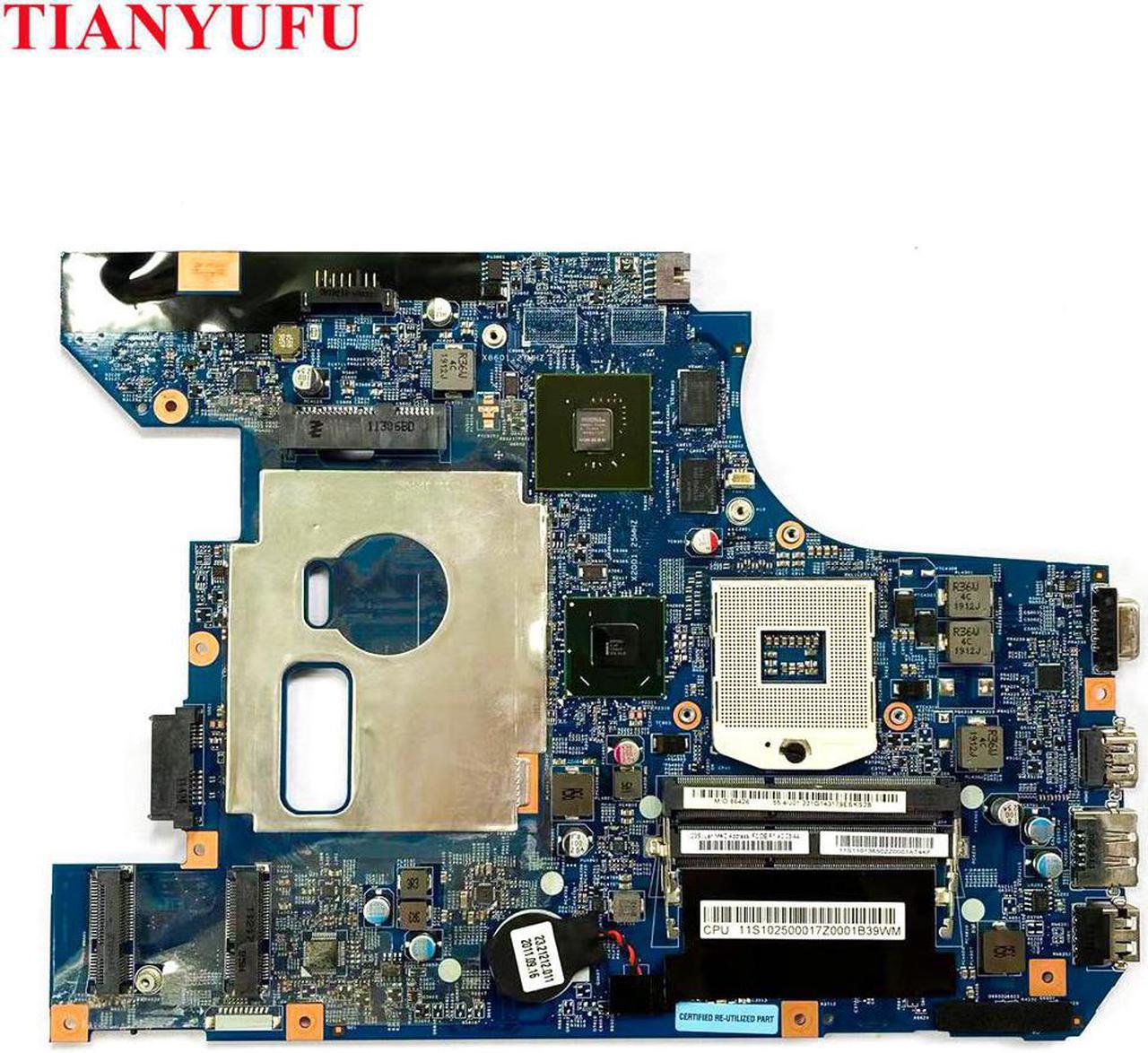 For LENOVO V570 B570 Z570 Laptop Motherboard 10290-2 Notebook Mainboard PGA989 DDR3 410M 1GB  HM65 Motherboard