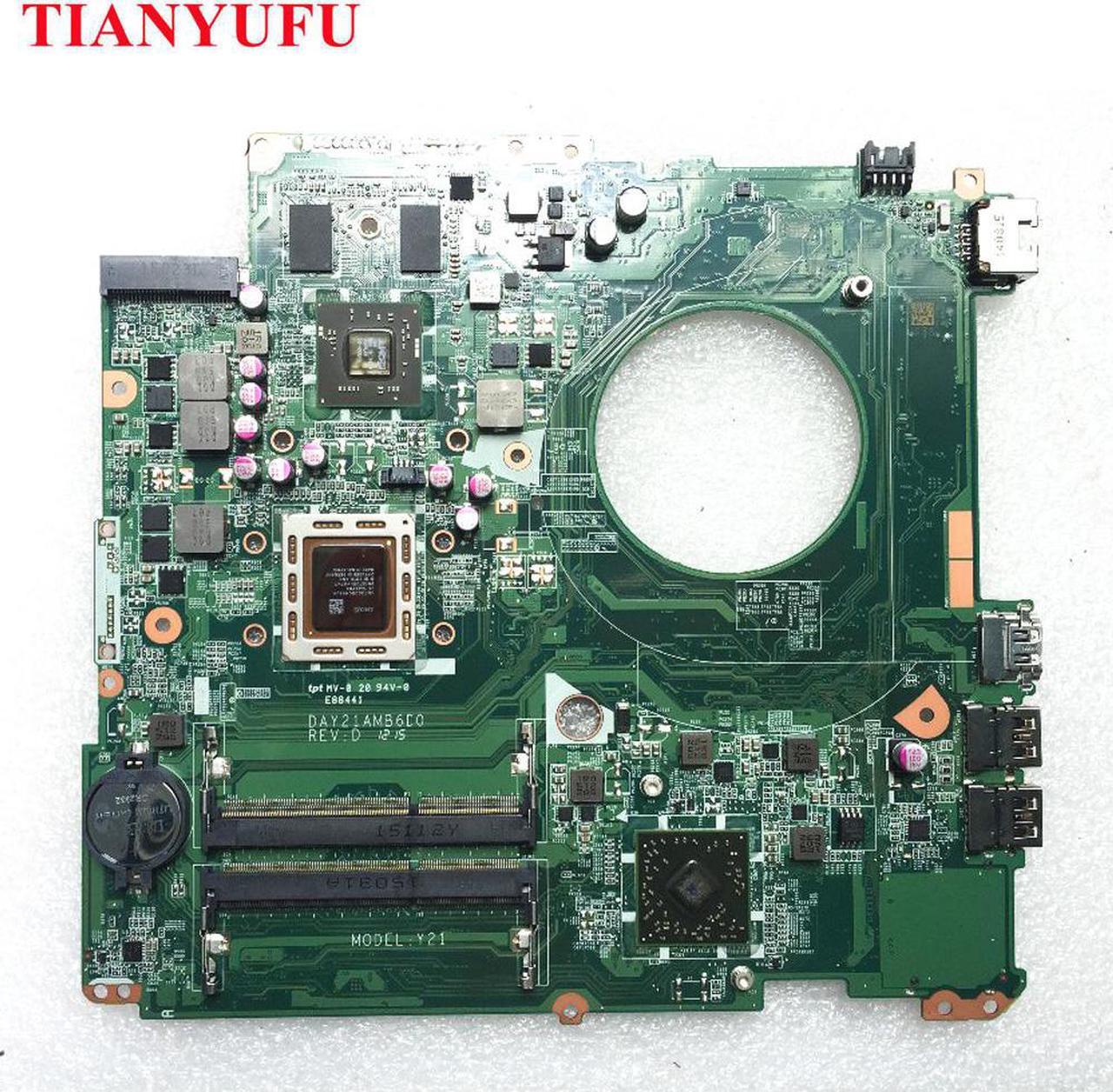 DAY21AMB6D0 laptop motherboard FOR HP PAVILION 17-F mainboard A10-5745M CPU 260M 2GB 763428-001 DAY23AMB6F0 tested 100% work