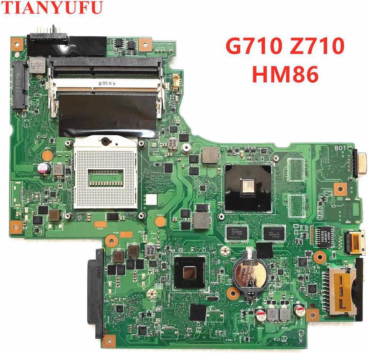 For Lenovo G710 Z710 notebook Motherboard Graphics card chip DUMB02 z710 Mainboard REV: 2.1 Laptop motherboard 100% test work