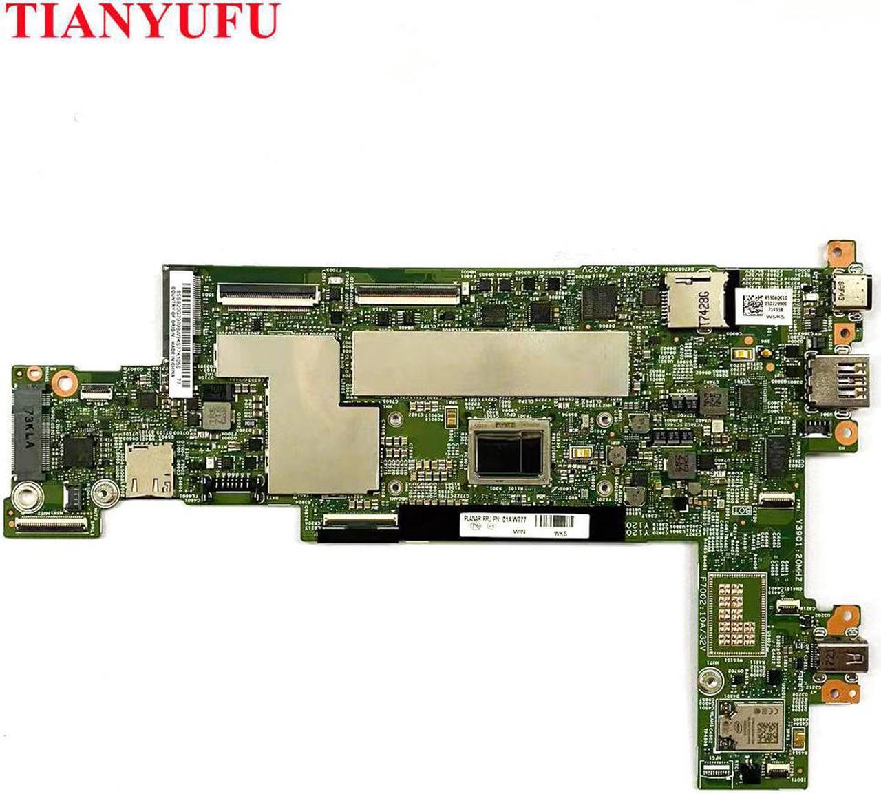 For LENOVO ThinkPad X1 Tablet 2nd Gen Motherboard  7Y75 8GB RAM Notebook Mainboard 15218-2 01AW797  Laptop Motherboard