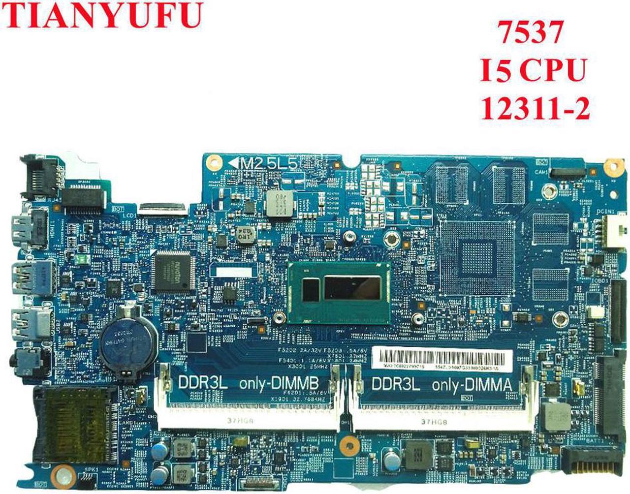 For DELL Inspiron 7537 Laptop motherboard with intel I5 cpu Mainboard 12311-2 motherboard tested 100% work