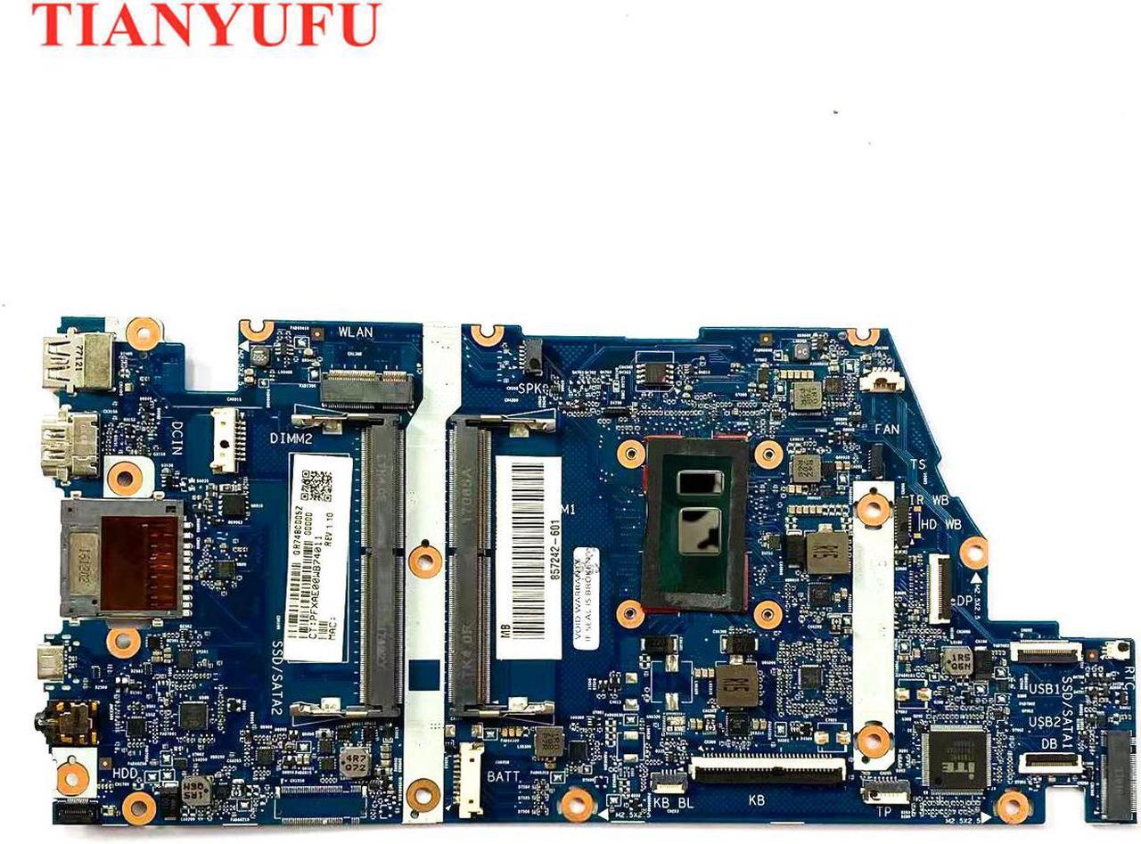 For HP ENVY NOTEBOOK 15-AS014WM 15-AS laptop motherboard 857242-601 857242-501 i7-6500U 6050A2857201-MB-A03 100% working