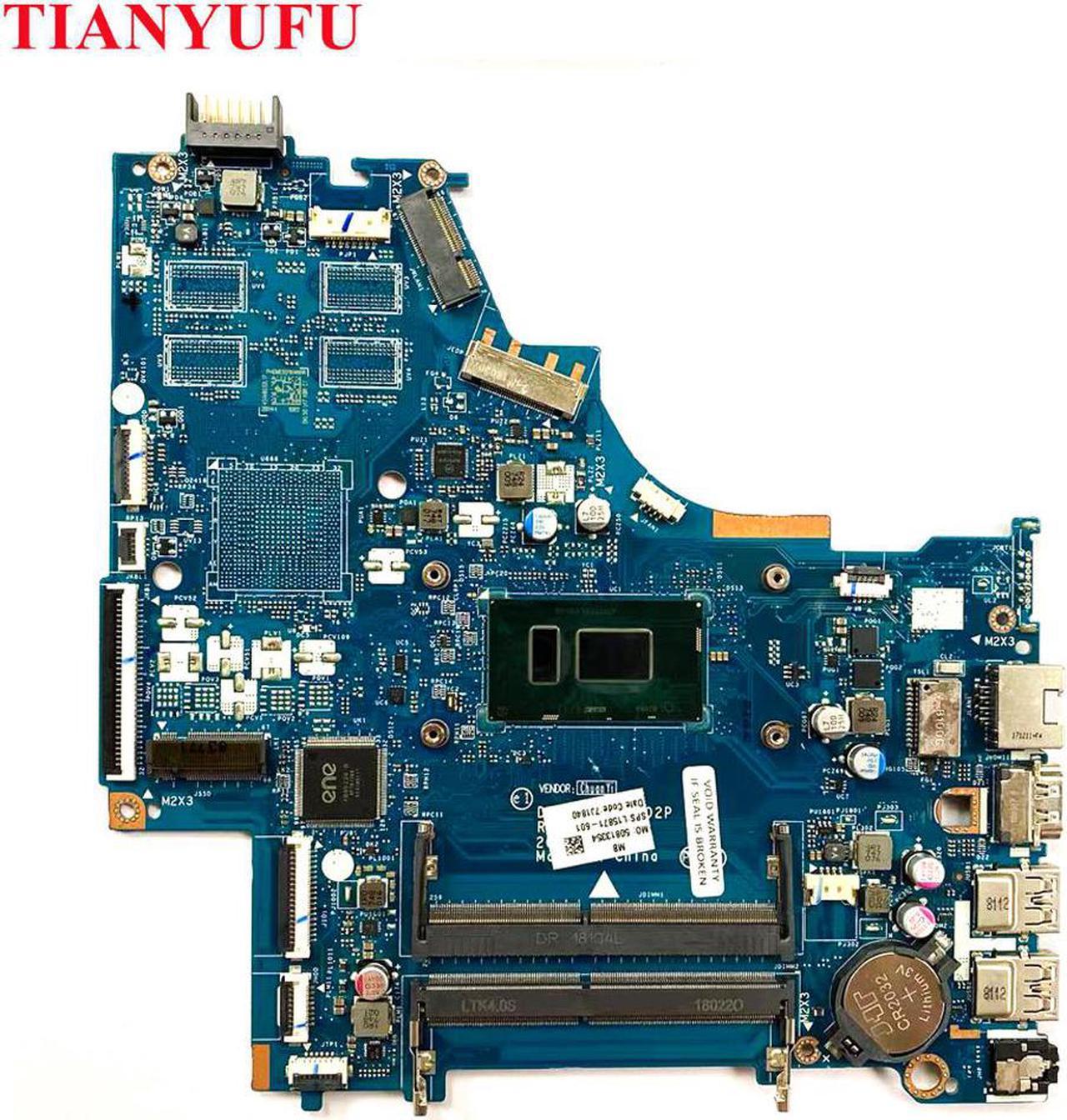 15-BS For HP Pavilion 15-BS 250 G6 Laptop Motherboard I7-7500U CPU 924752-601 924752-001 CSL50 CSL52 LA-E801P Mainboard