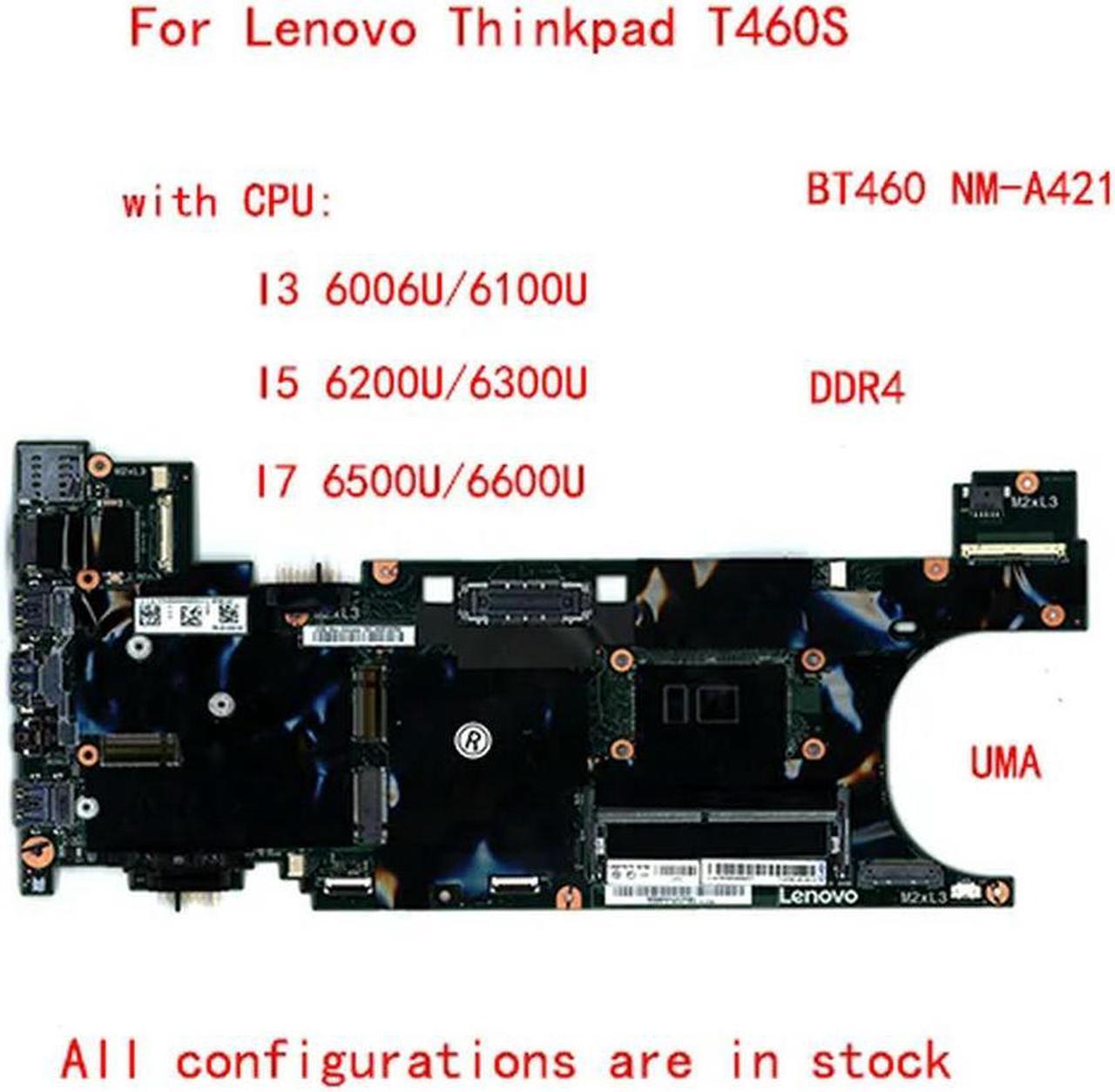 FOR BT460 NM-A421 Motherboard For T460S laptop motherboard Model Number with CPU I3 I5 I7 RAM 4G 8G s