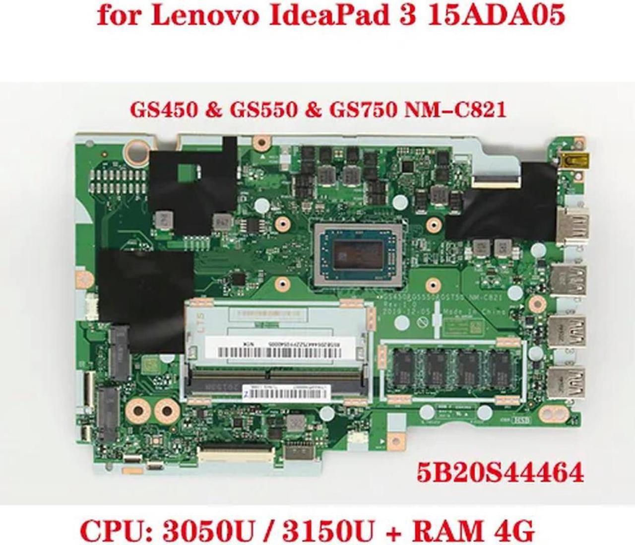 FOR NM-C821 laptop motherboard compatible with GS450 GS550 GS750 series 3 15ada05 310 320 330 model is available