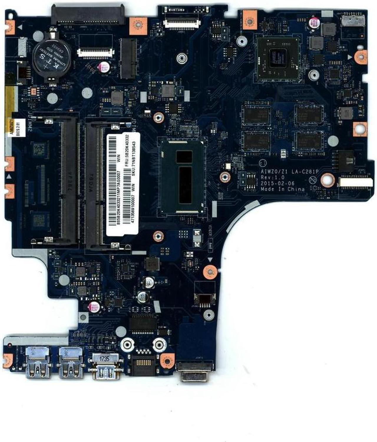 FOR LA-C281P 5B20K40332 CPU I35005 C80K6 2G NBLN3D Model compatible replace AIWZ1 Z51-70 computer Laptop motherboard