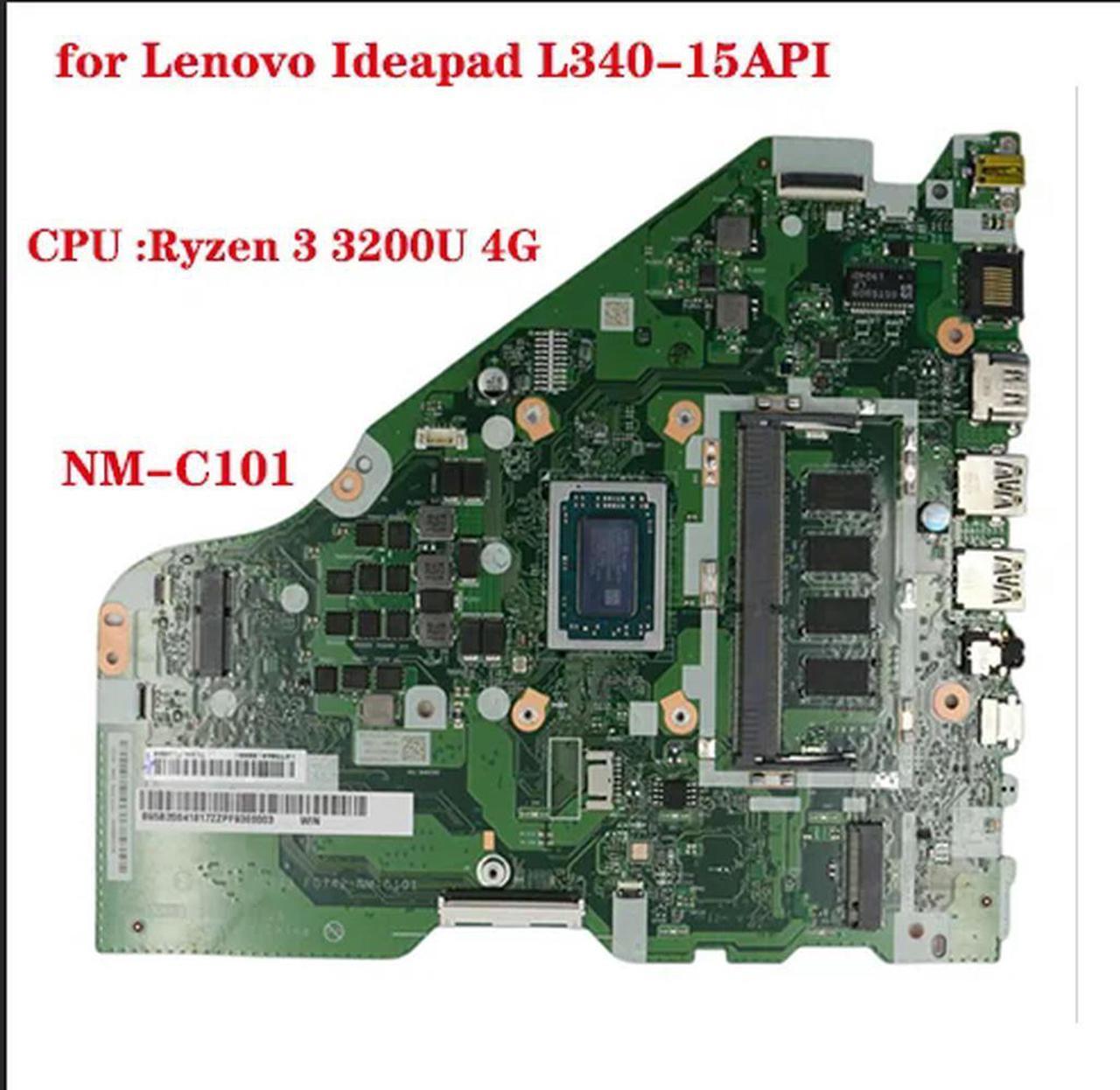 FOR V155-15API L340-15API L340-17API Laptop Motherboard with 3 3200U 4G RAM DDR4