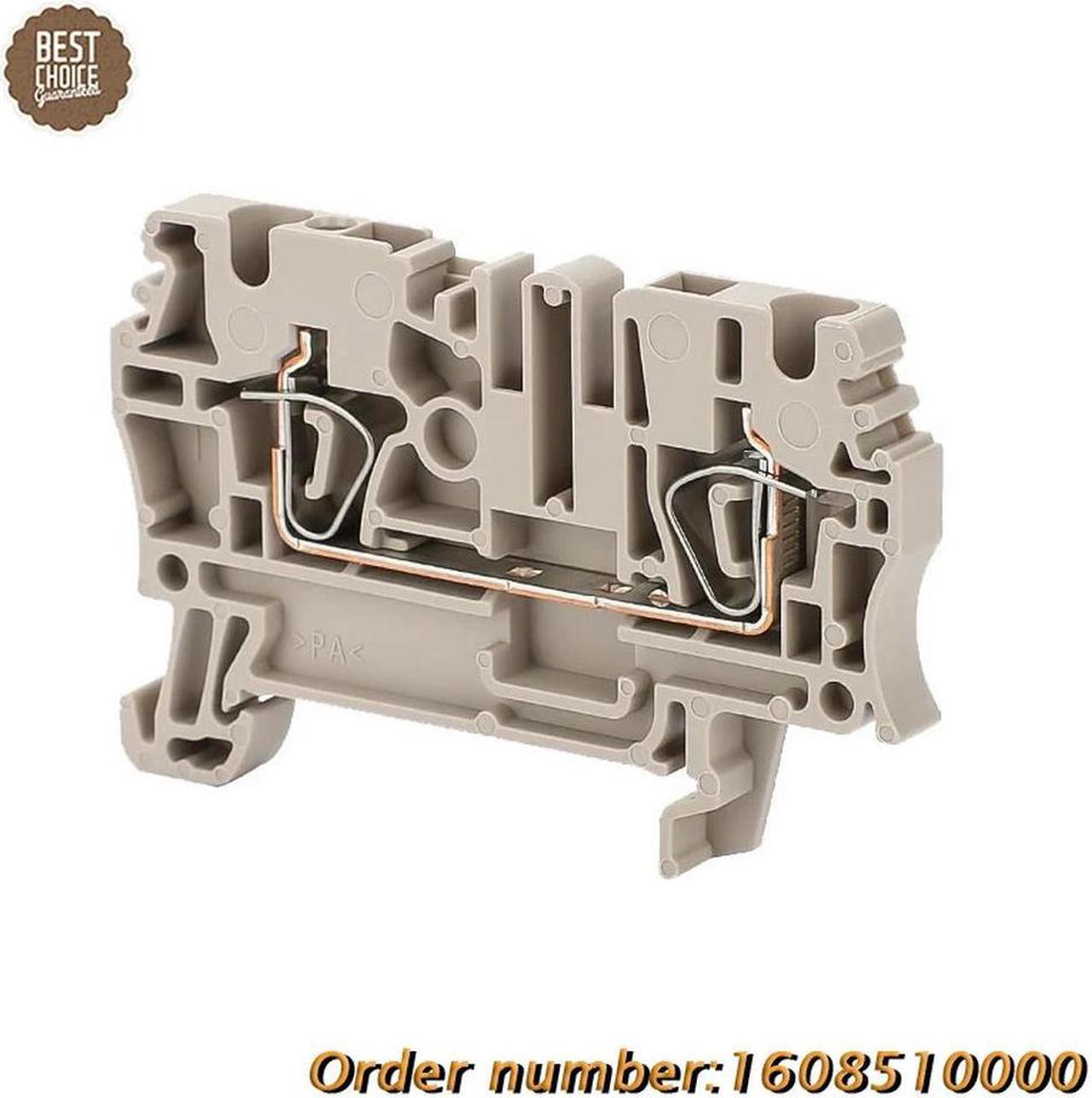 For 1608510000 For Terminal Block ZDU2.5 Spring Loaded Terminal