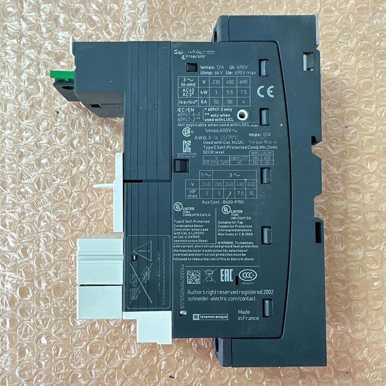 For 036277 LUB12 Motor Protection Standard Power Base 12A Industrial Parts