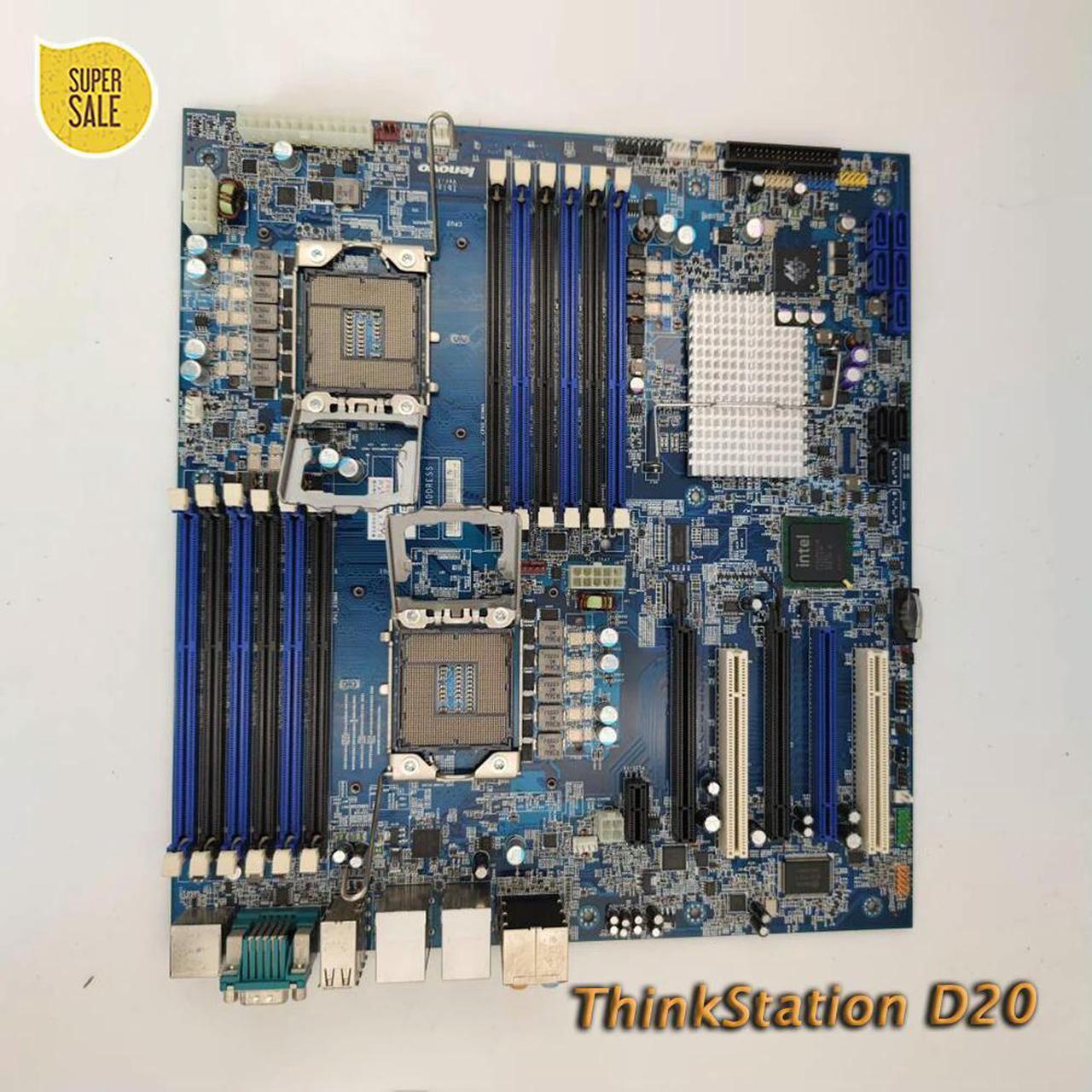 For D20 71Y7060 71Y7061 71Y8826 Workstation Motherboard LGA1366 X58