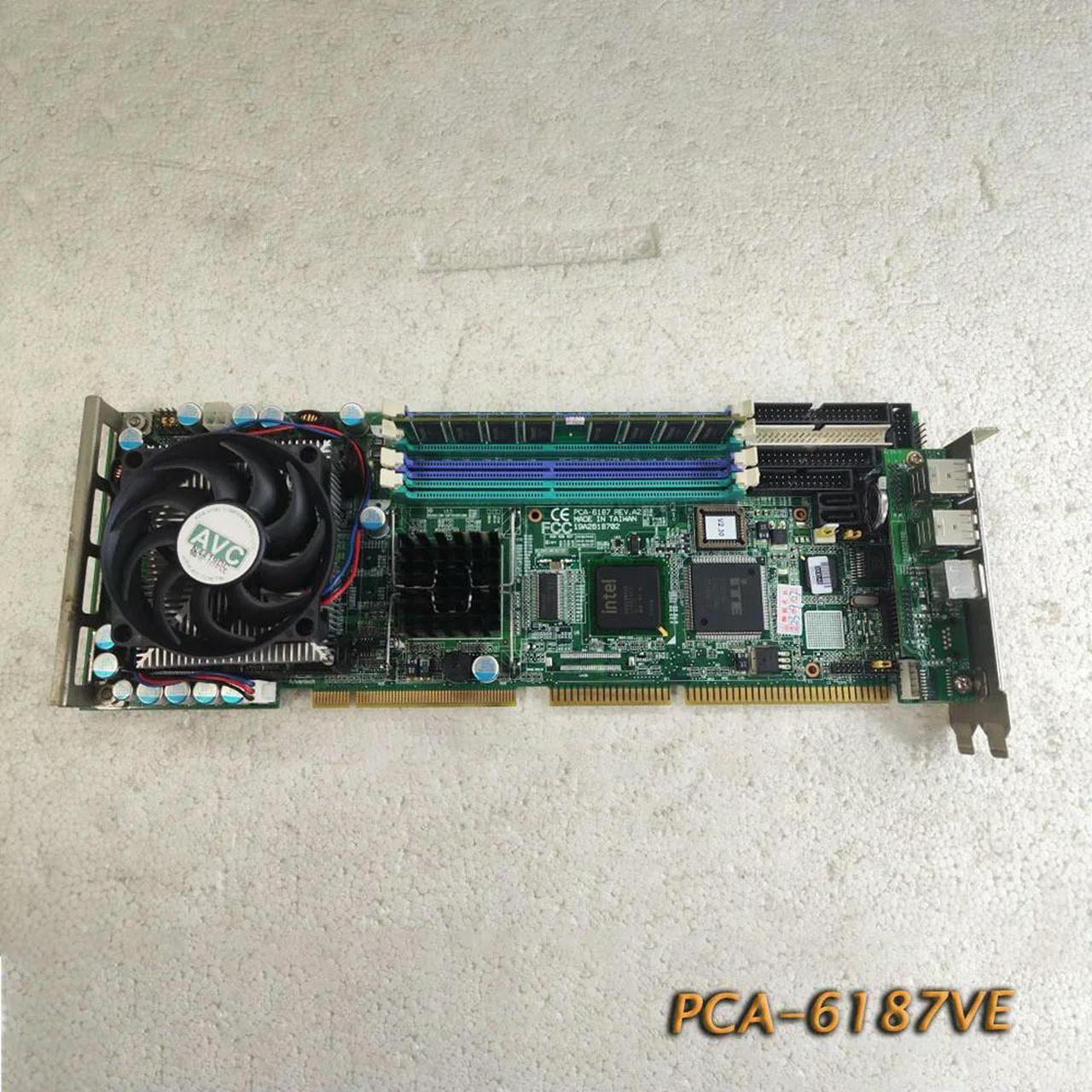 For Industrial Computer Motherboard PCA-6187 REV.A2 PCA-6187VE Physical Picture With USB