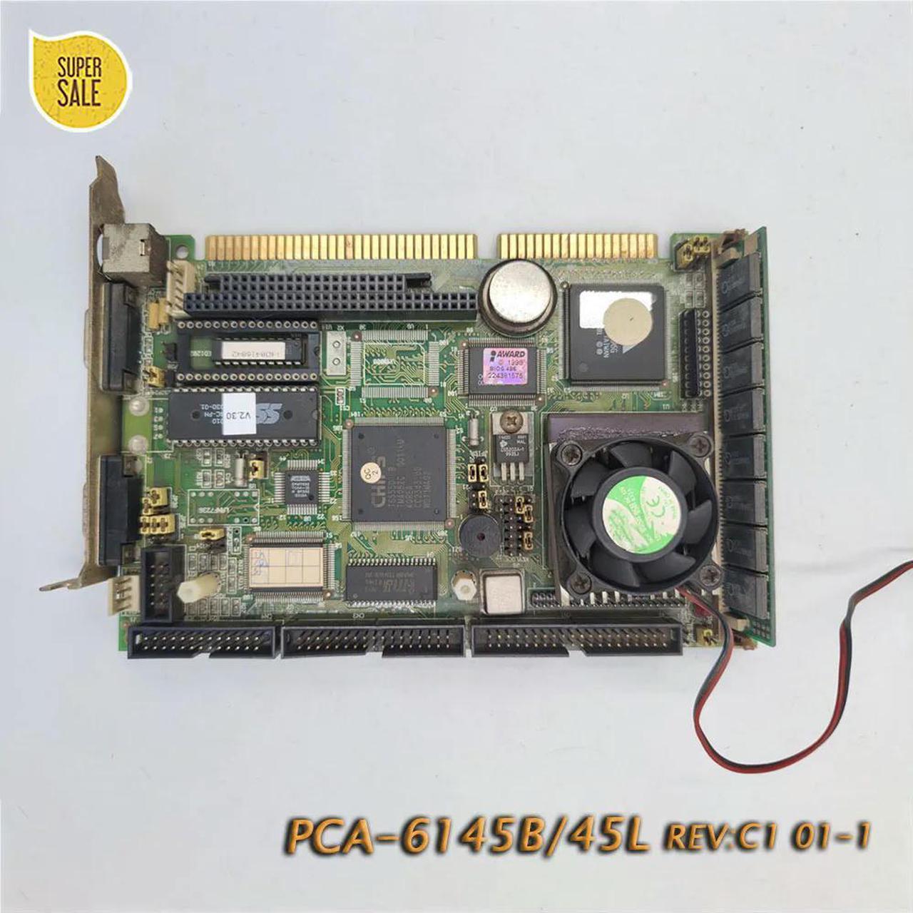 For PCA-6145B For PCA-6145B/45L REV:C1 01-1 with CPU memory half-length 486 industrial board card