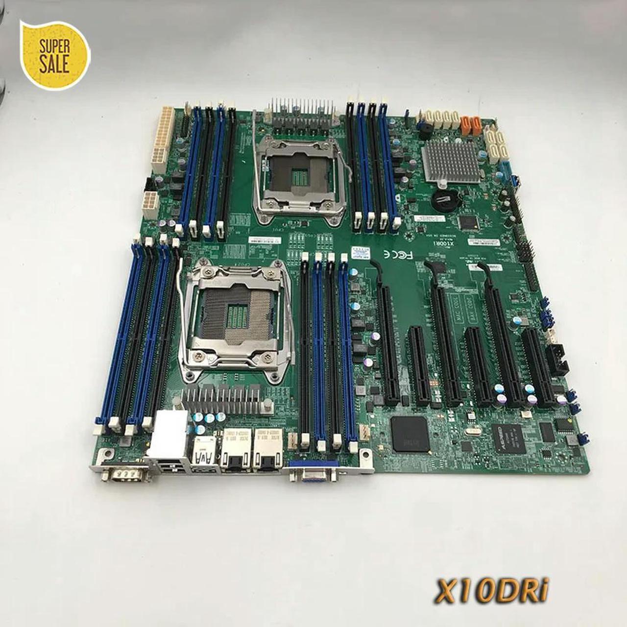 For X10DRi For Two-way Server E-ATX Motherboard LGA 2011 Support C612 E5-2600 v3/v4 Family DDR4