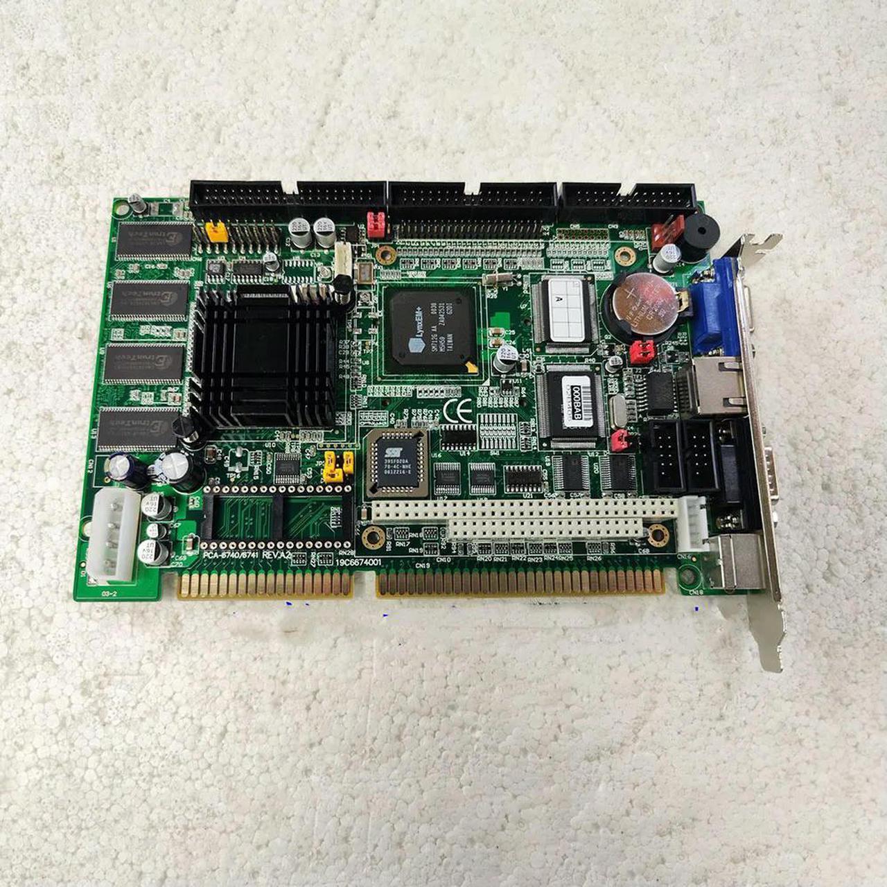 For Industrial Board PCA-6740/6741 REV.A2 PCA-6740F With Network Card