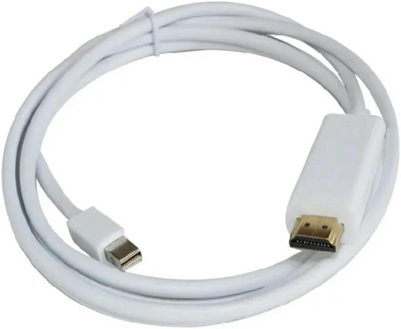 FOR 1.8M/6FT Golden Plated Mini Display Port/DP to HDMI Male Adapter cable For Air Pro